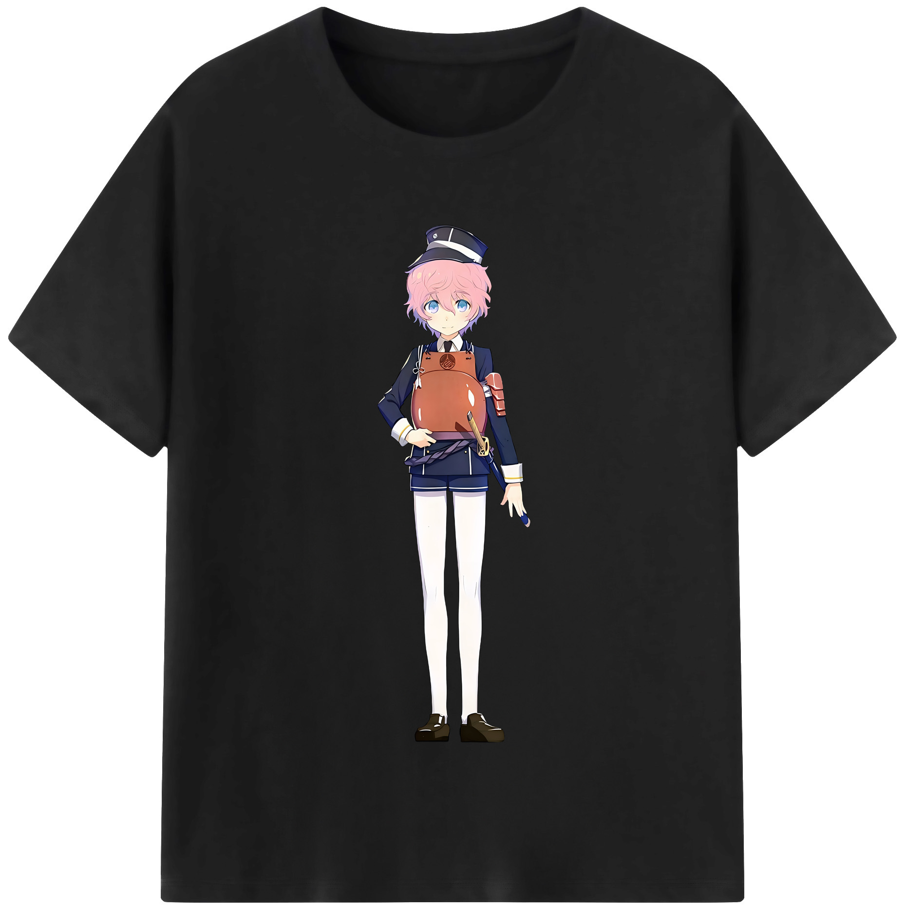 （画像用） 刀剣乱舞 Touken Ranbu 綿100％半袖Tシャツ（フロントプリント）
