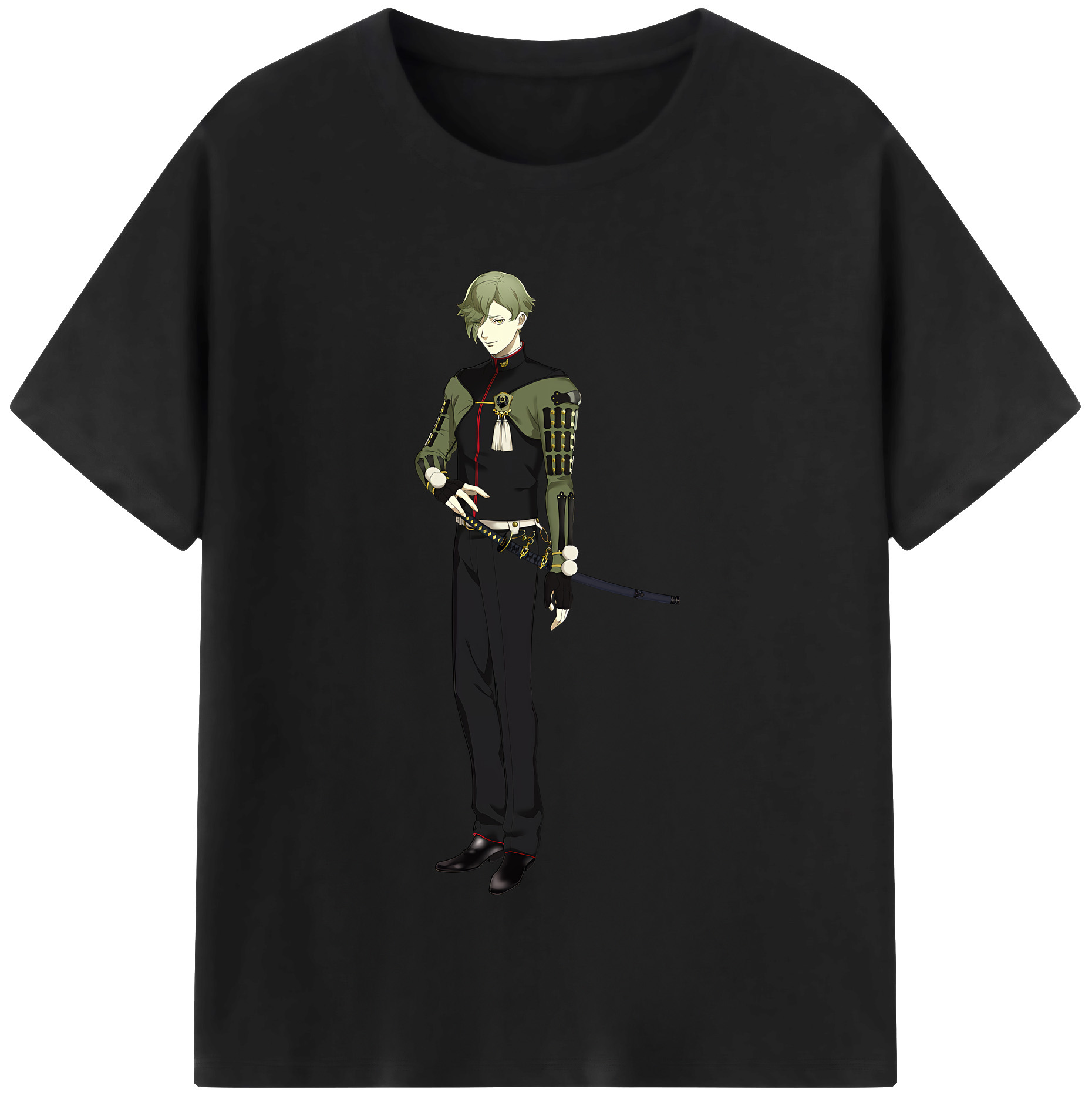 （画像用） 刀剣乱舞 Touken Ranbu 綿100％半袖Tシャツ（フロントプリント）