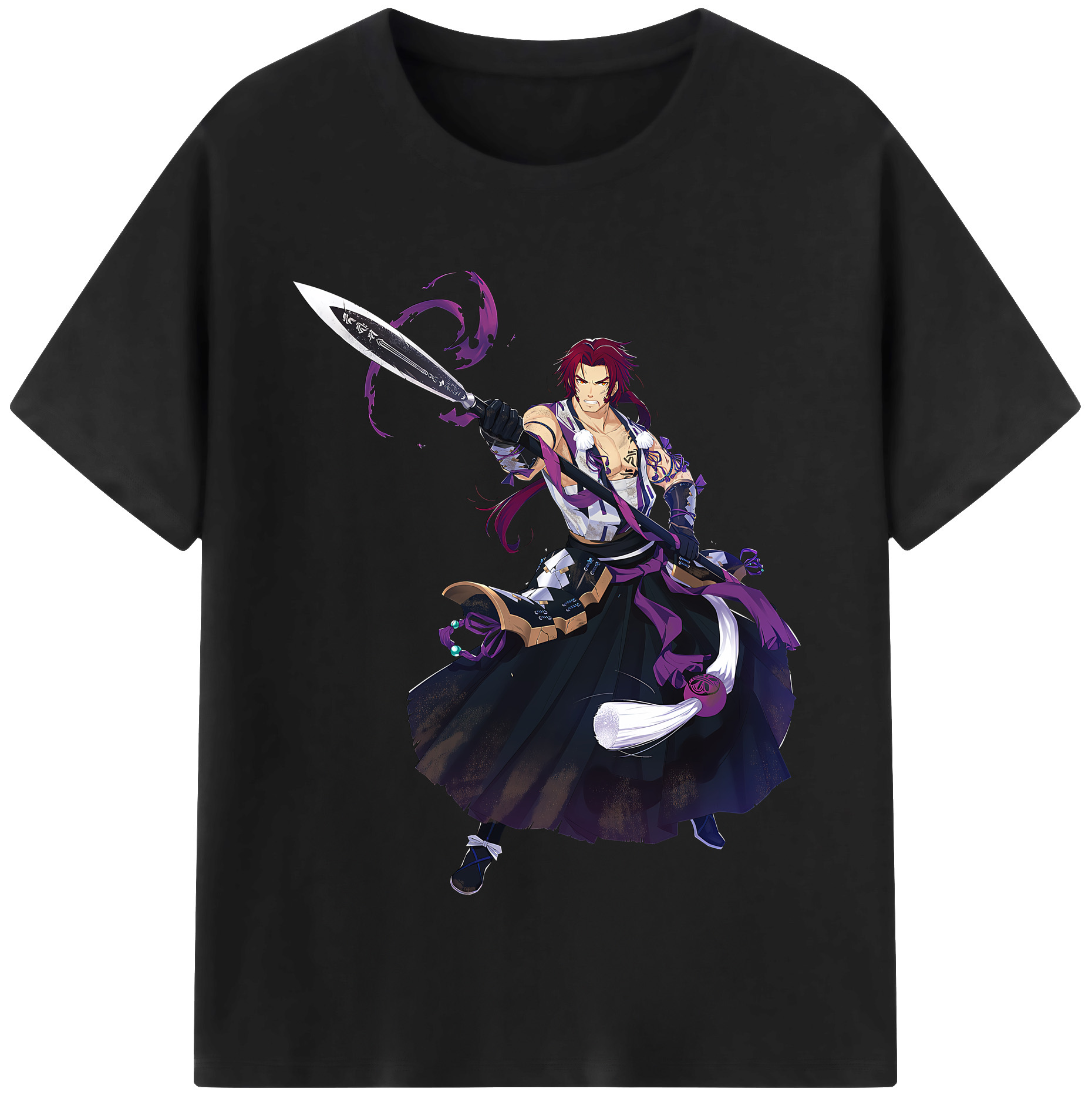 （画像用） 刀剣乱舞 Touken Ranbu 綿100％半袖Tシャツ（フロントプリント）