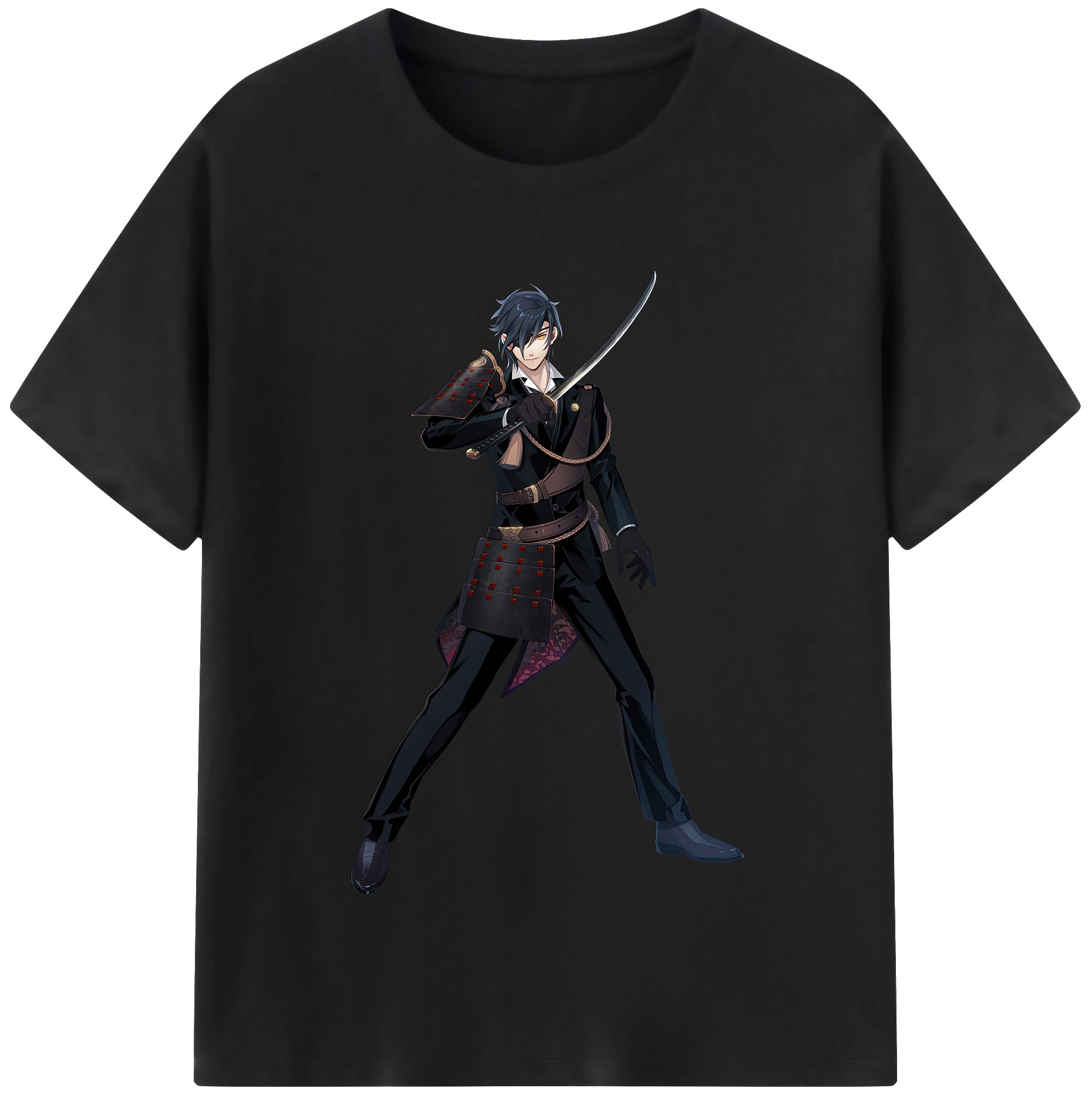 （画像用） 刀剣乱舞 Touken Ranbu 綿100％半袖Tシャツ（フロントプリント）