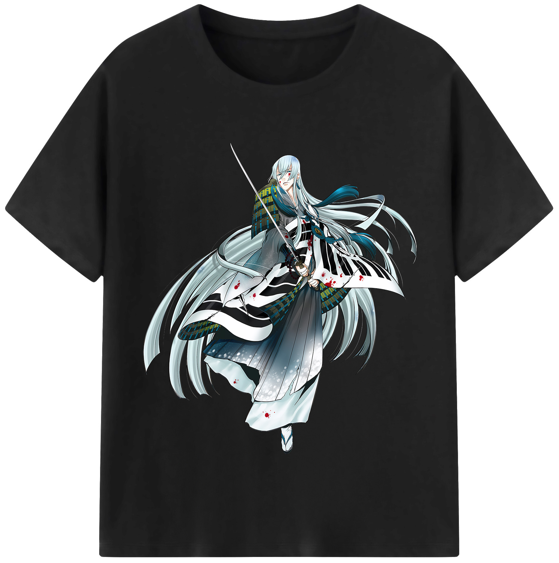 （画像用） 刀剣乱舞 Touken Ranbu 綿100％半袖Tシャツ（フロントプリント）