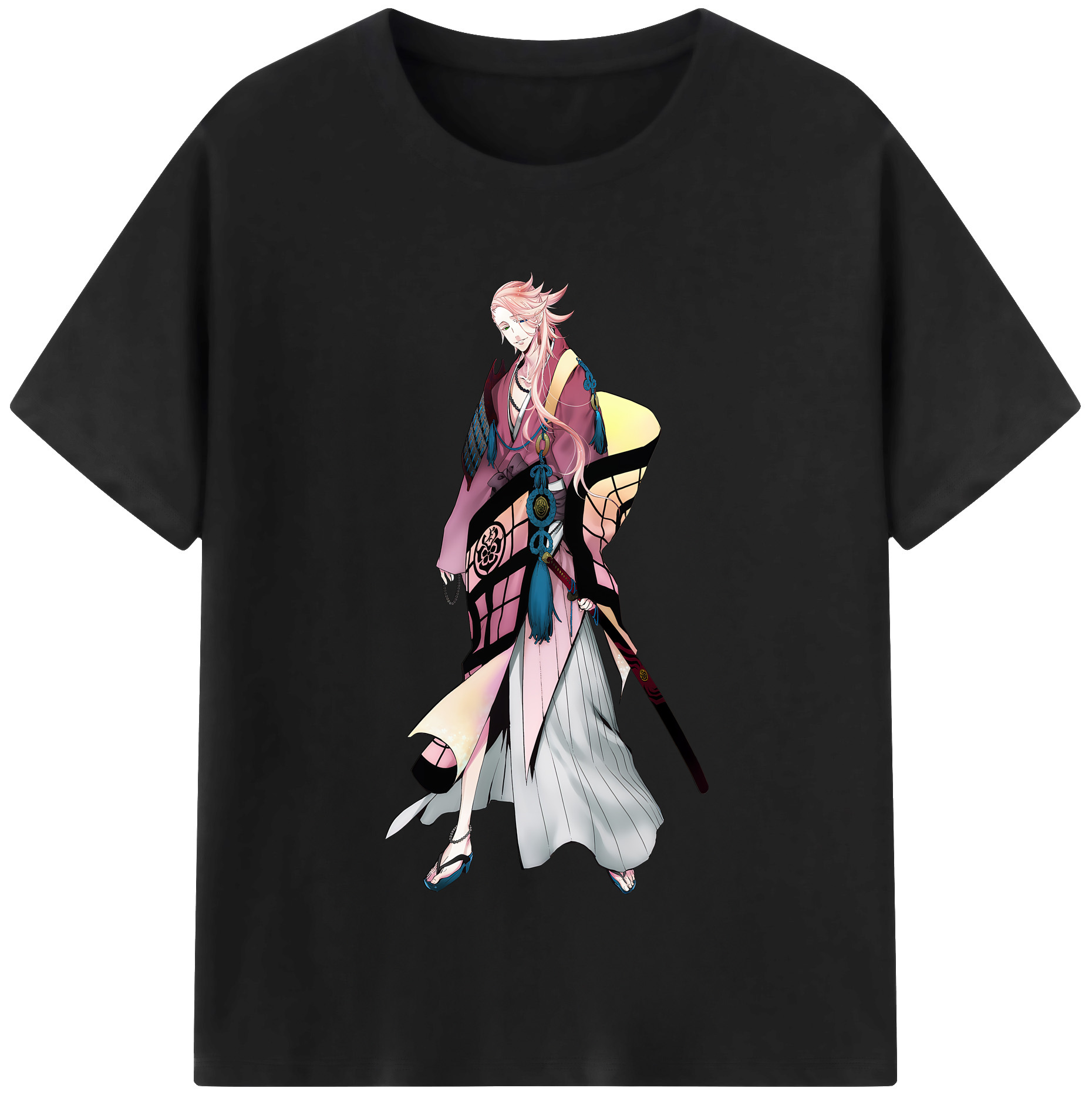 （画像用） 刀剣乱舞 Touken Ranbu 綿100％半袖Tシャツ（フロントプリント）