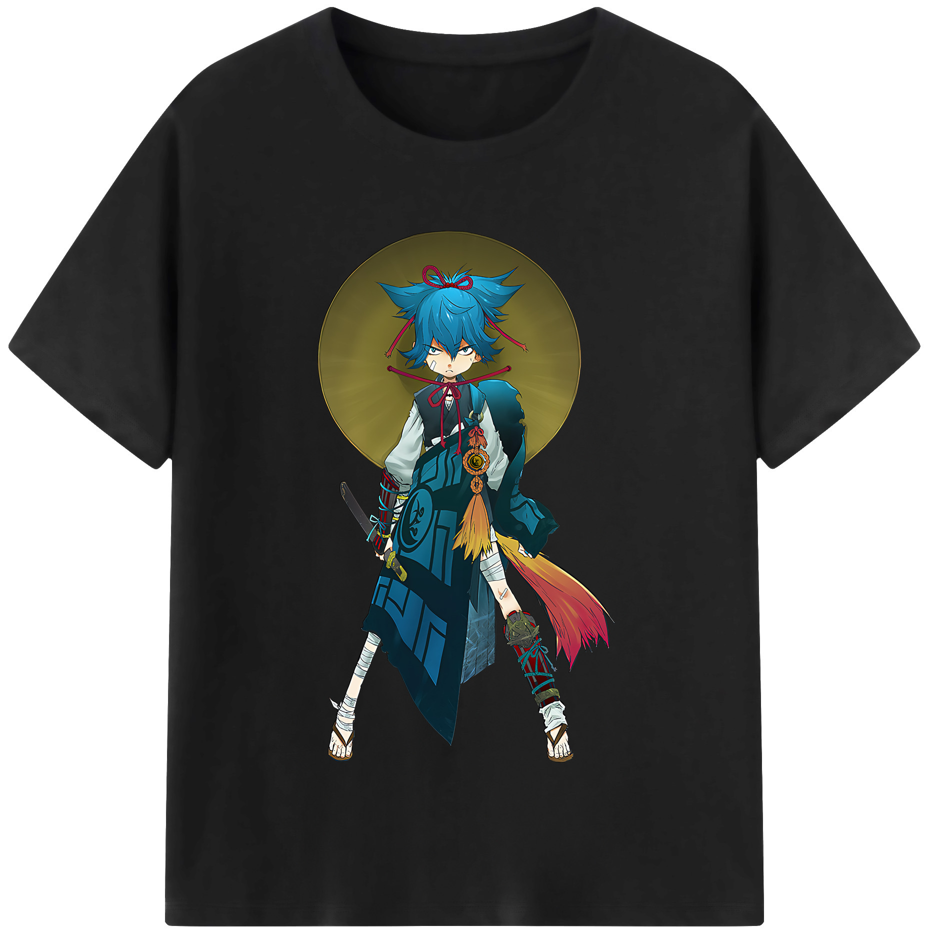 （画像用） 刀剣乱舞 Touken Ranbu 綿100％半袖Tシャツ（フロントプリント）
