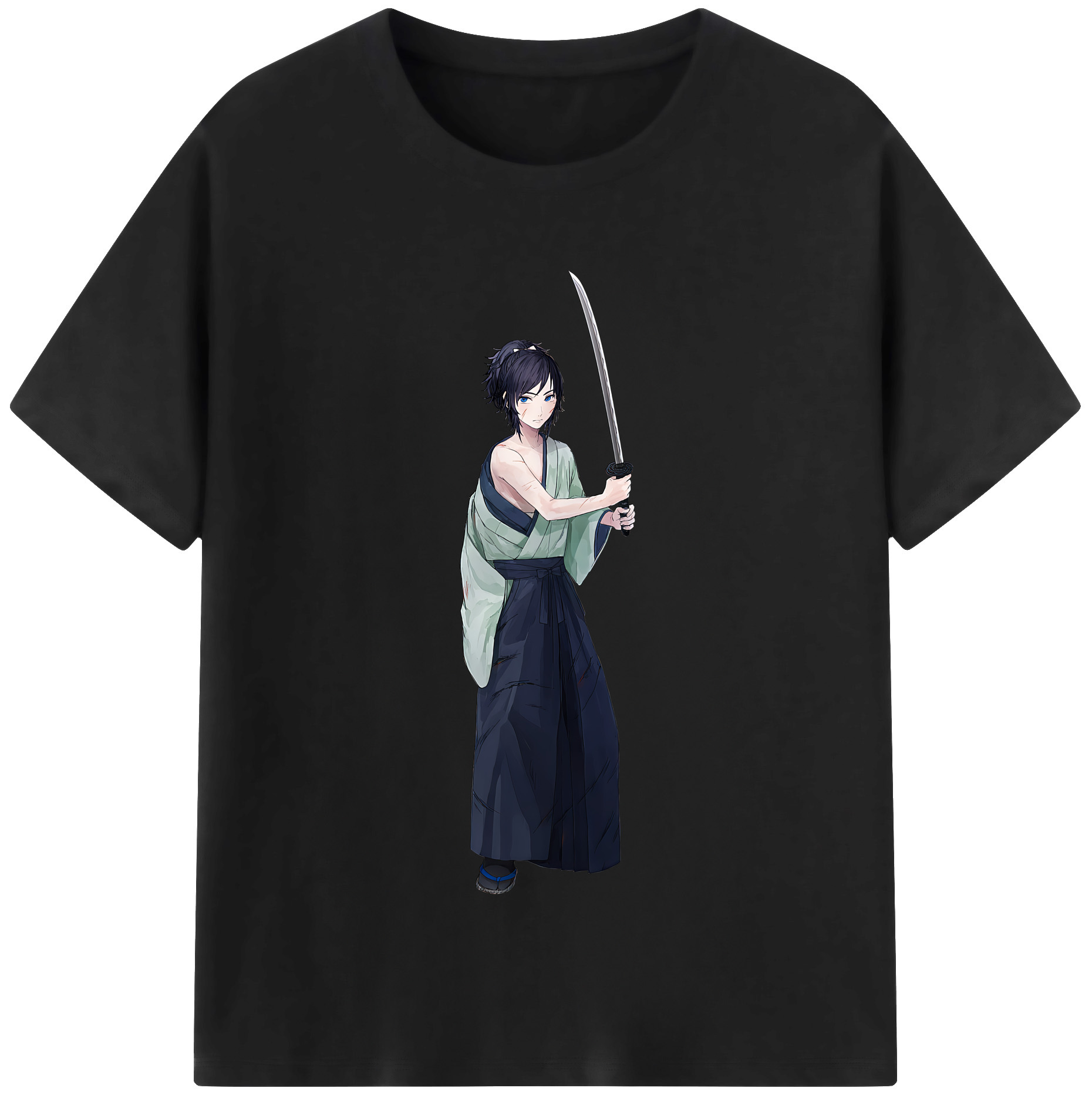 （画像用） 刀剣乱舞 Touken Ranbu 綿100％半袖Tシャツ（フロントプリント）