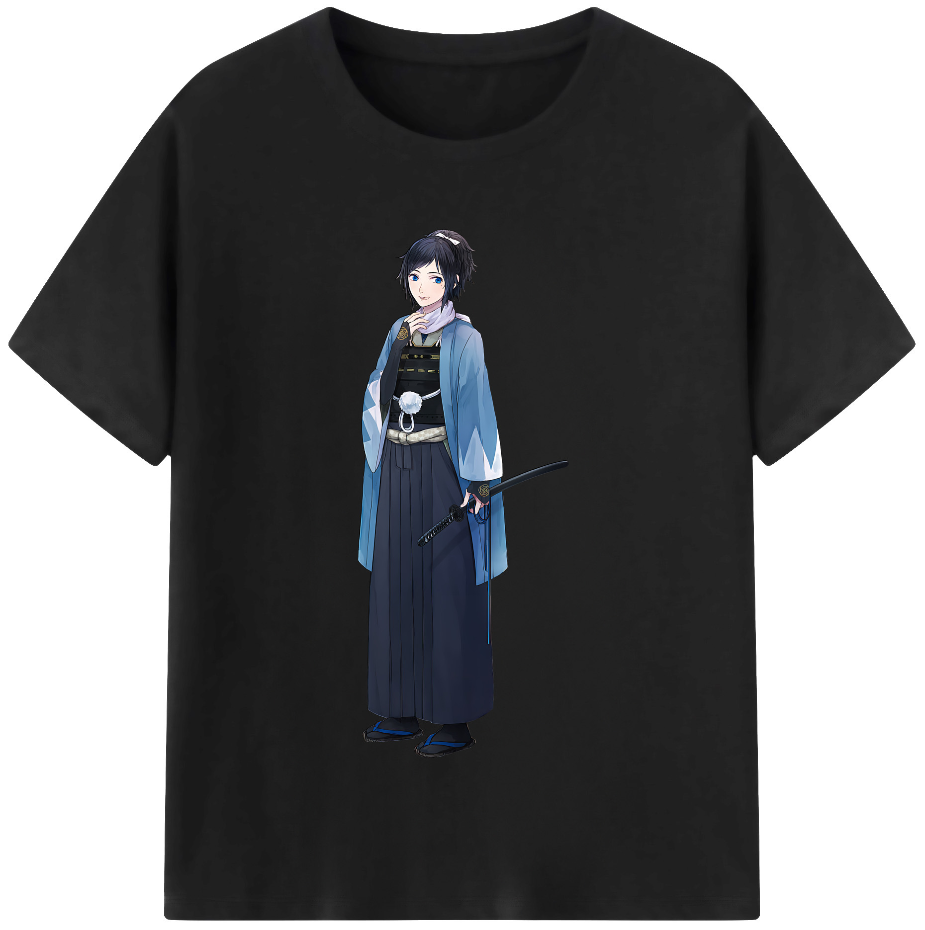 （画像用） 刀剣乱舞 Touken Ranbu 綿100％半袖Tシャツ（フロントプリント）