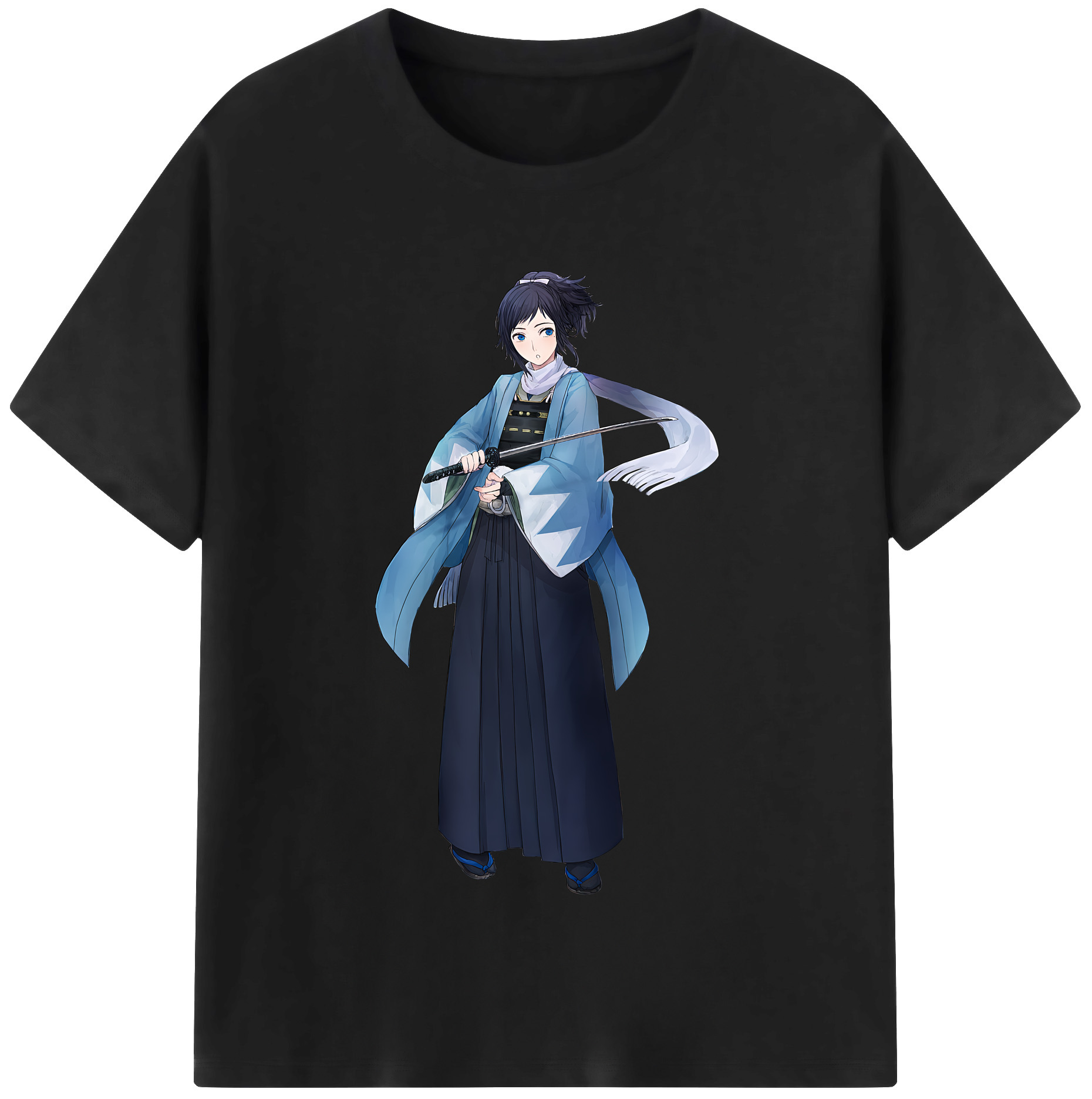 （画像用） 刀剣乱舞 Touken Ranbu 綿100％半袖Tシャツ（フロントプリント）