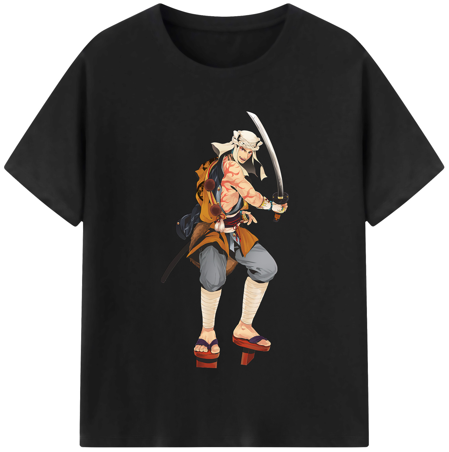 （画像用） 刀剣乱舞 Touken Ranbu 綿100％半袖Tシャツ（フロントプリント）