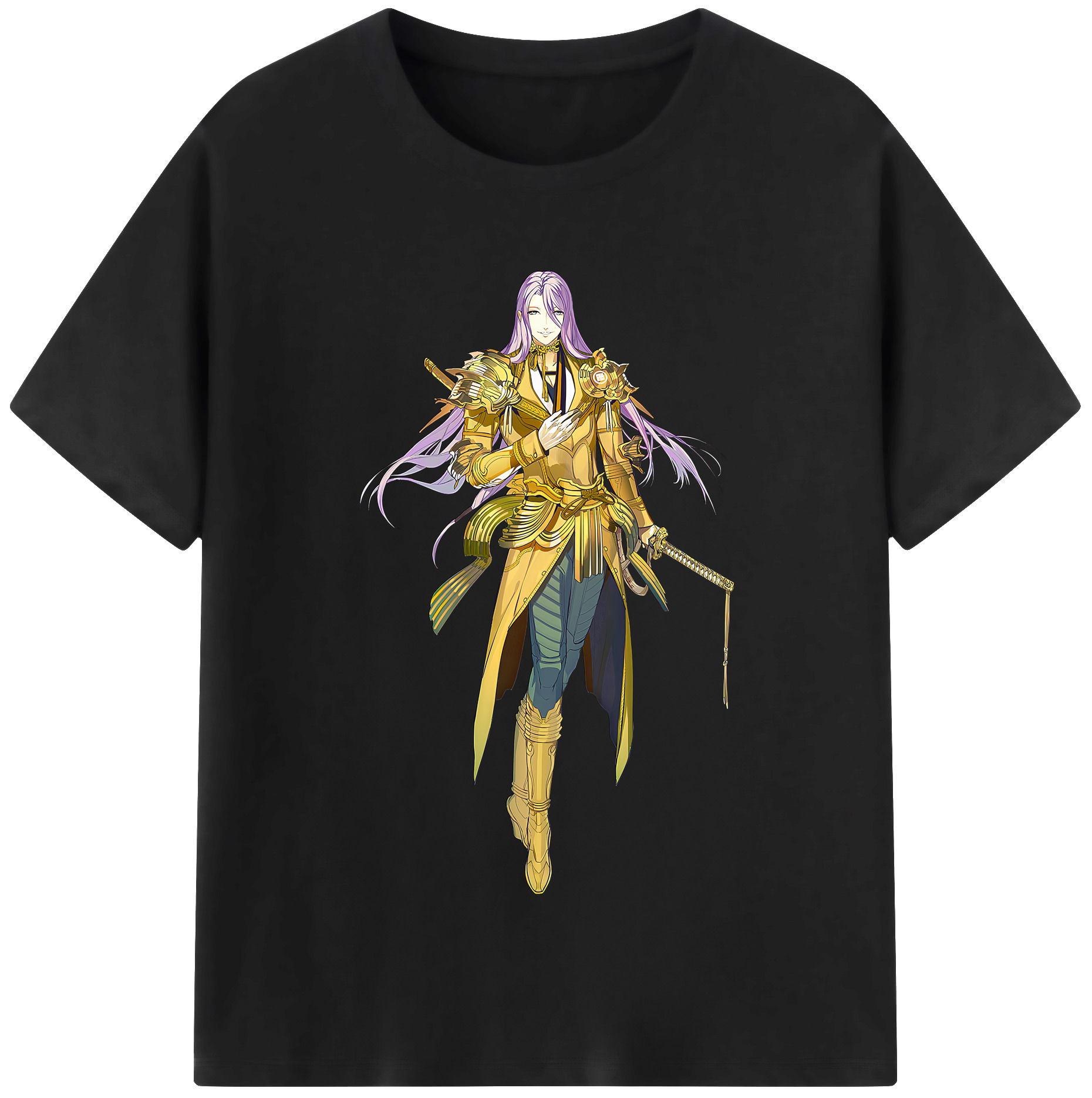 （画像用） 刀剣乱舞 Touken Ranbu 綿100％半袖Tシャツ（フロントプリント）