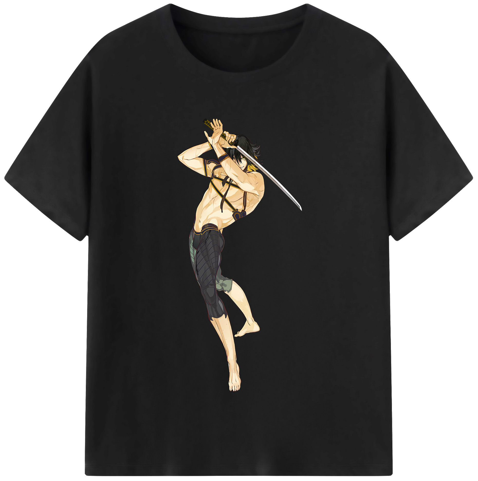 （画像用） 刀剣乱舞 Touken Ranbu 綿100％半袖Tシャツ（フロントプリント）