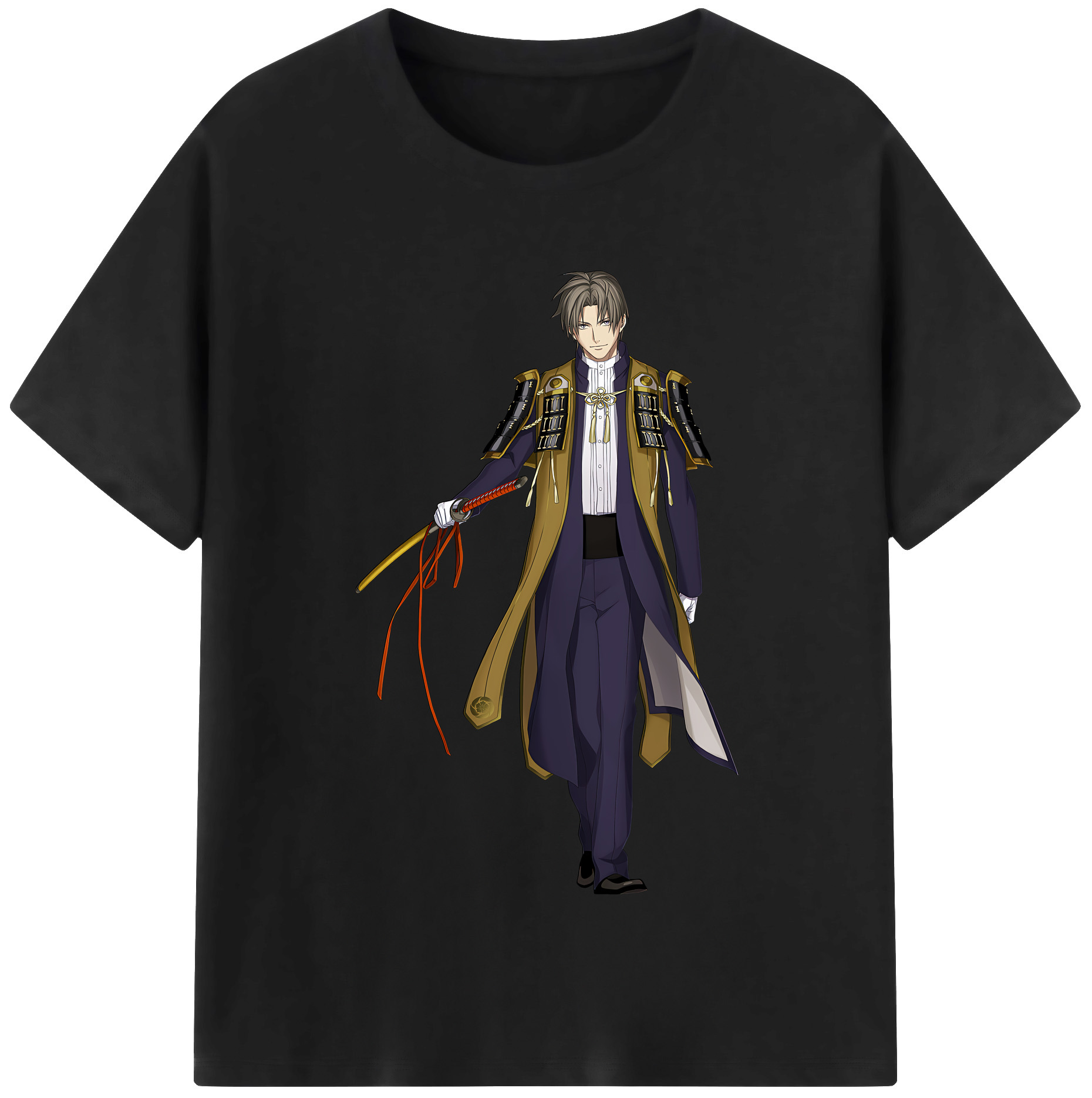 （画像用） 刀剣乱舞 Touken Ranbu 綿100％半袖Tシャツ（フロントプリント）