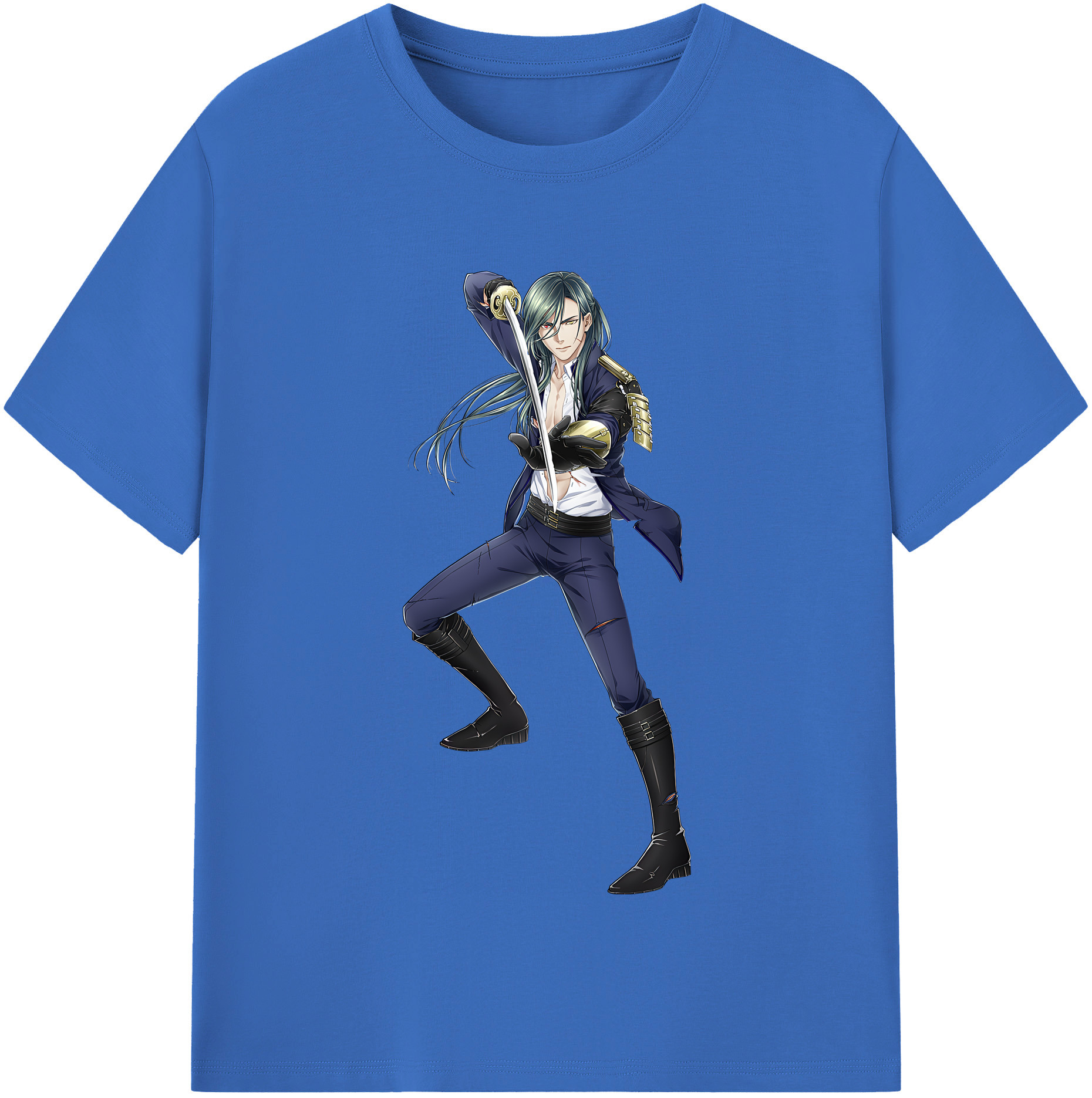 （画像用） 刀剣乱舞 Touken Ranbu 綿100％半袖Tシャツ（フロントプリント）