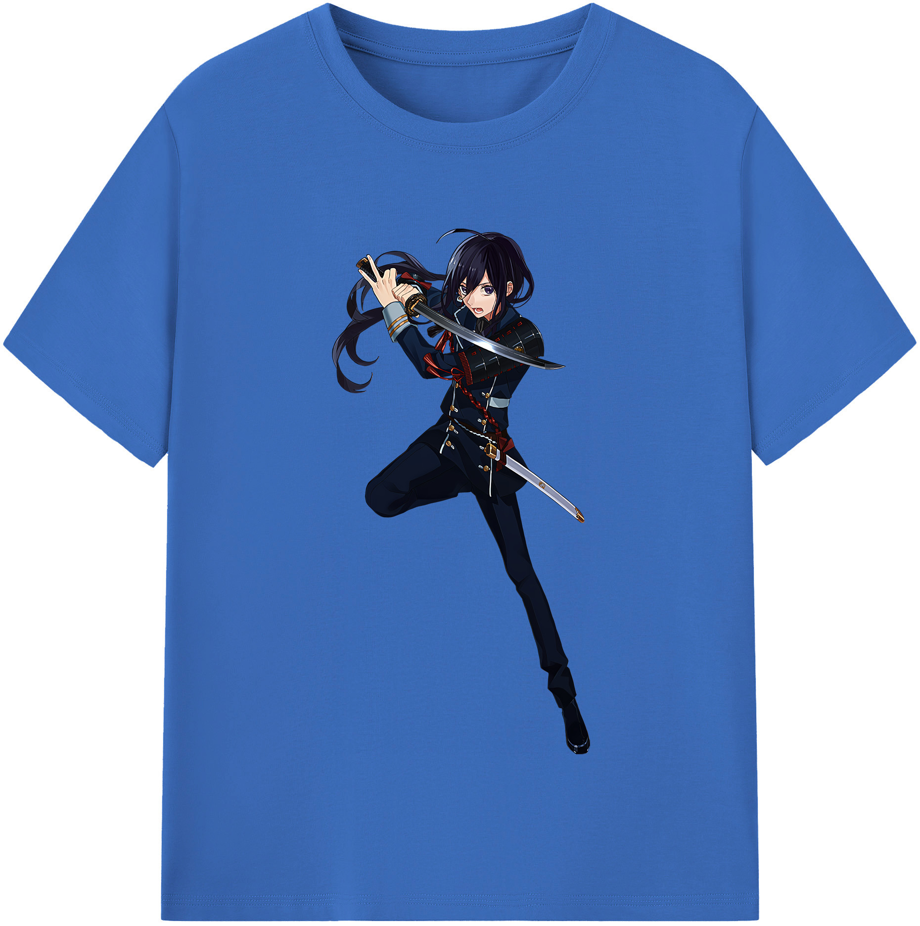（画像用） 刀剣乱舞 Touken Ranbu 綿100％半袖Tシャツ（フロントプリント）