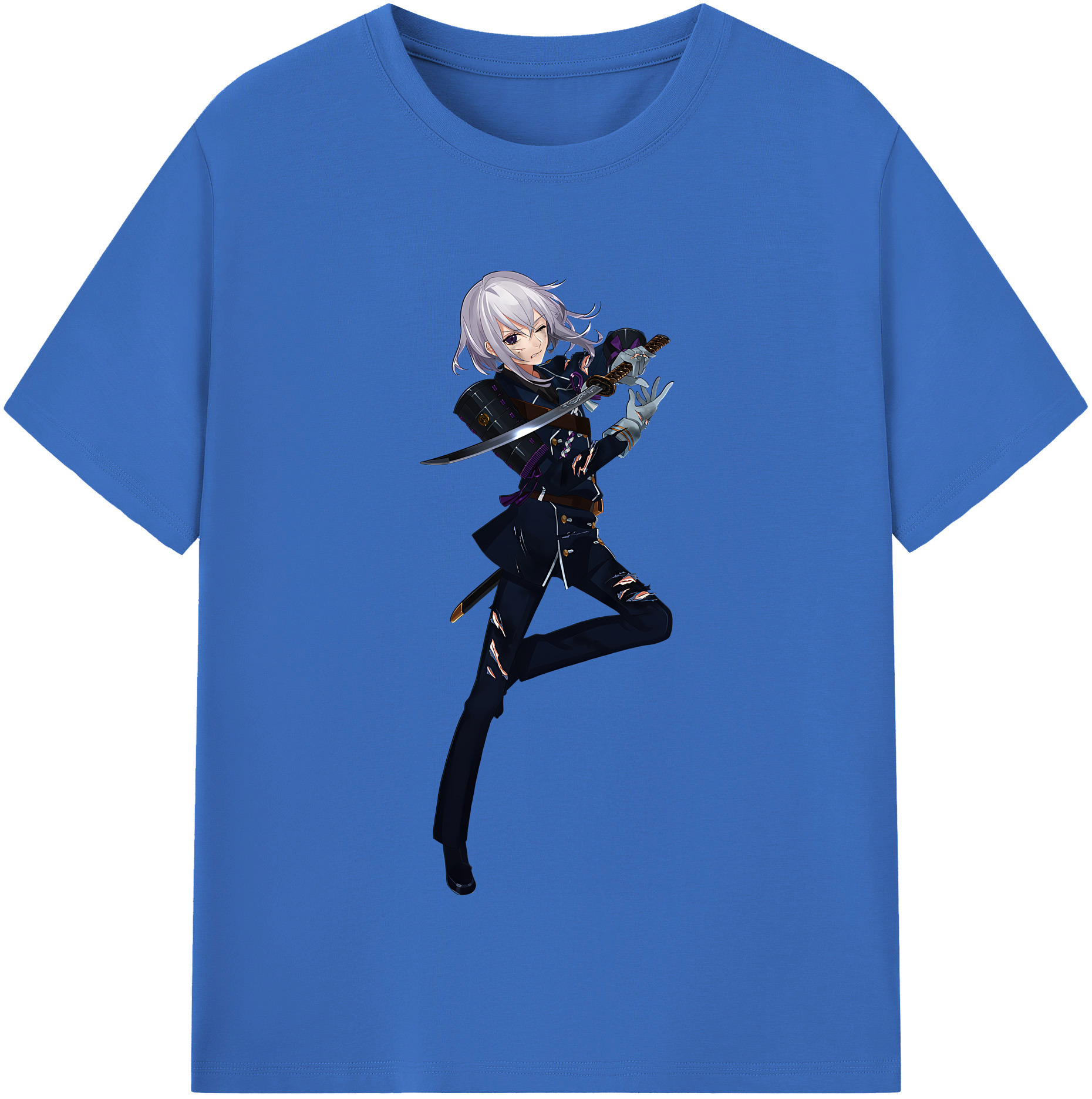 （画像用） 刀剣乱舞 Touken Ranbu 綿100％半袖Tシャツ（フロントプリント）