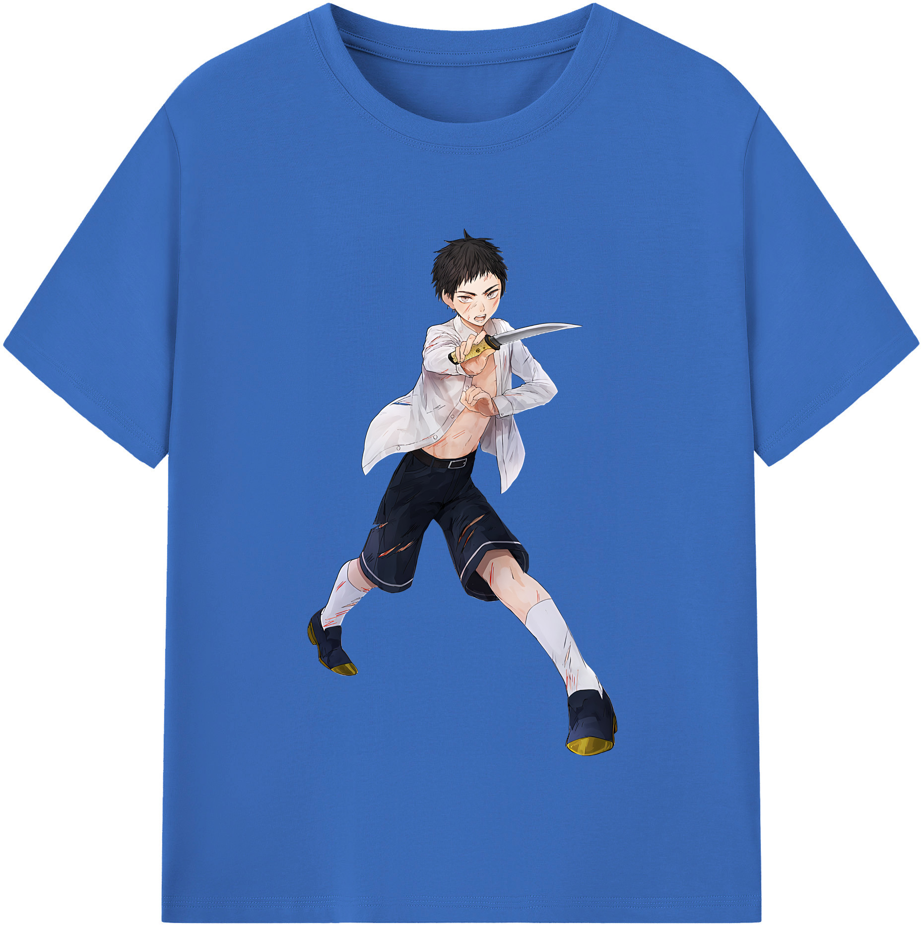（画像用） 刀剣乱舞 Touken Ranbu 綿100％半袖Tシャツ（フロントプリント）