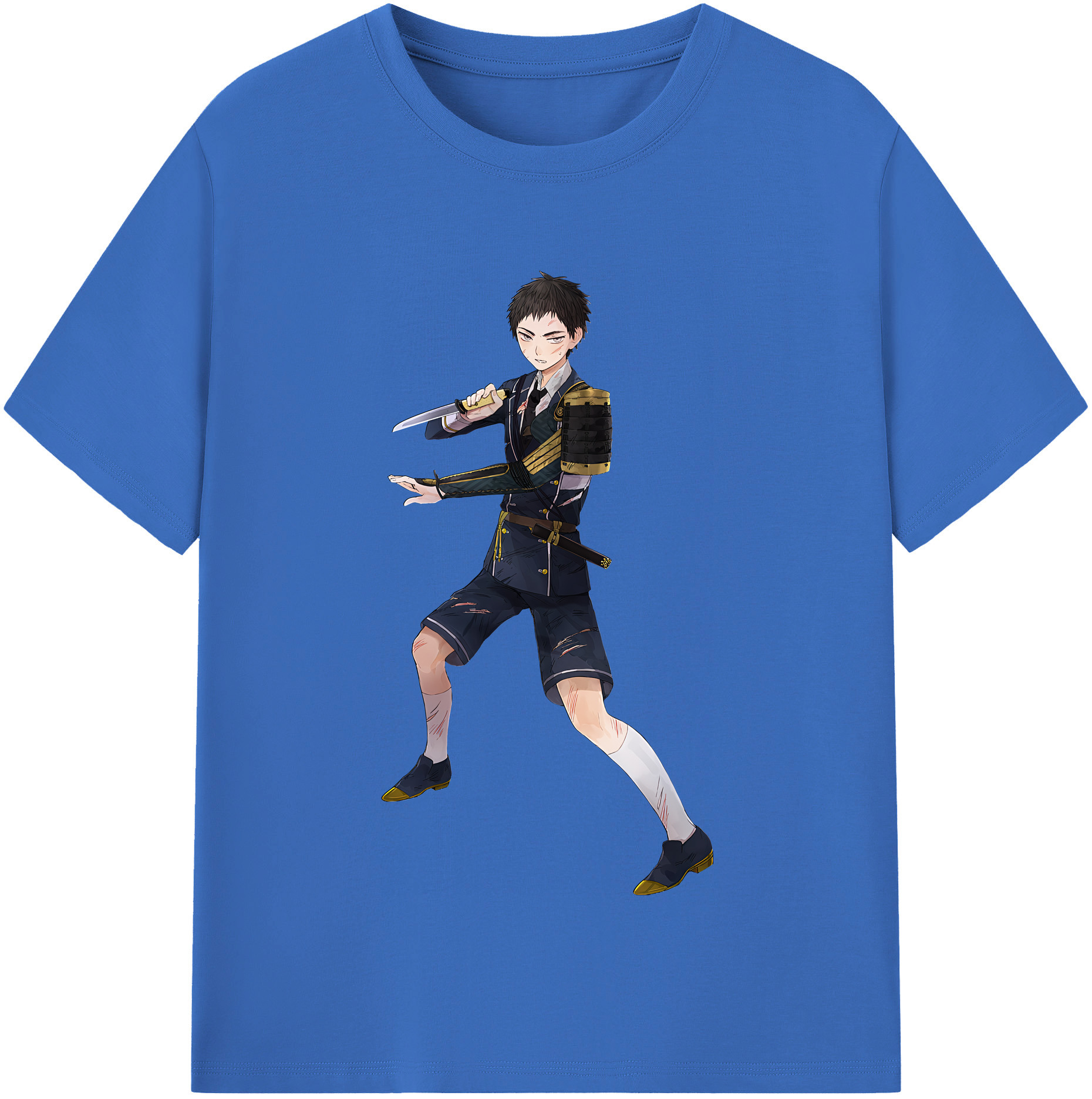 （画像用） 刀剣乱舞 Touken Ranbu 綿100％半袖Tシャツ（フロントプリント）