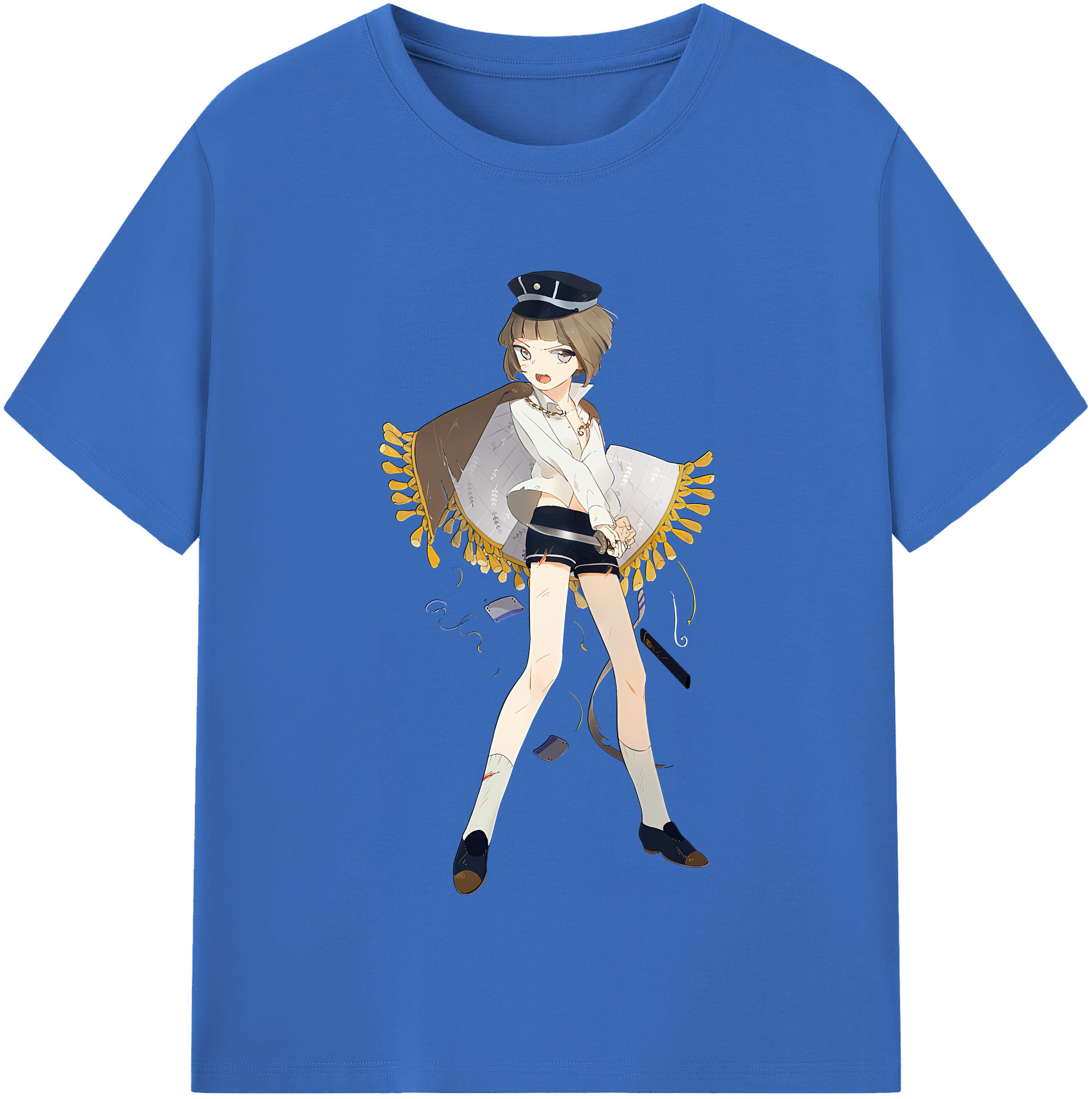 （画像用） 刀剣乱舞 Touken Ranbu 綿100％半袖Tシャツ（フロントプリント）