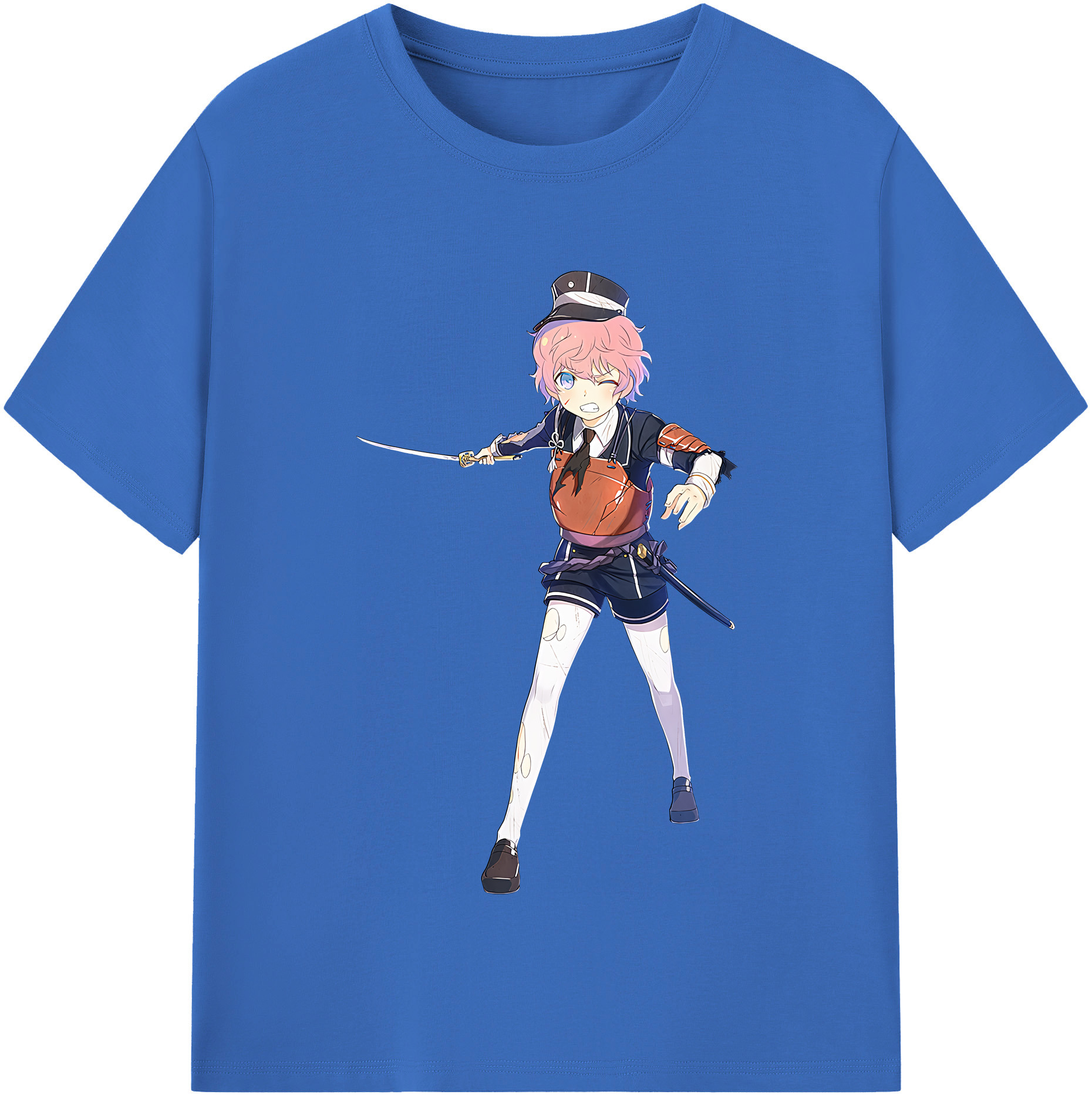 （画像用） 刀剣乱舞 Touken Ranbu 綿100％半袖Tシャツ（フロントプリント）