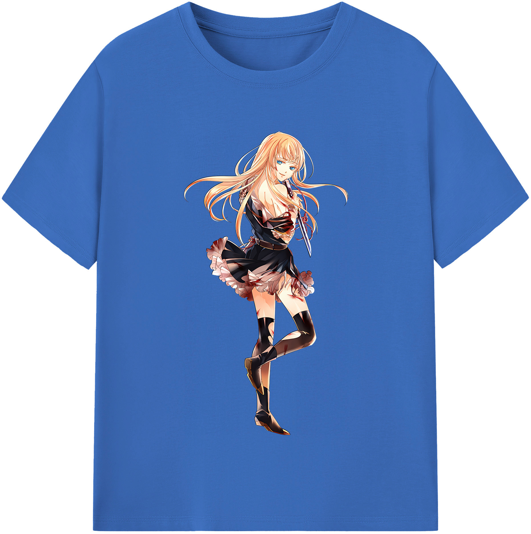 （画像用） 刀剣乱舞 Touken Ranbu 綿100％半袖Tシャツ（フロントプリント）
