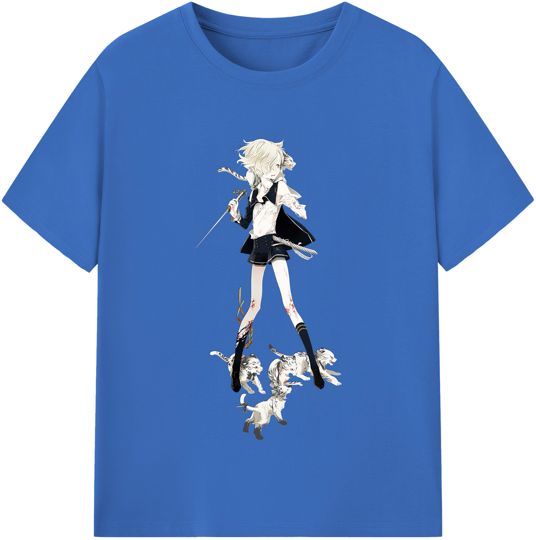 （画像用） 刀剣乱舞 Touken Ranbu 綿100％半袖Tシャツ（フロントプリント）