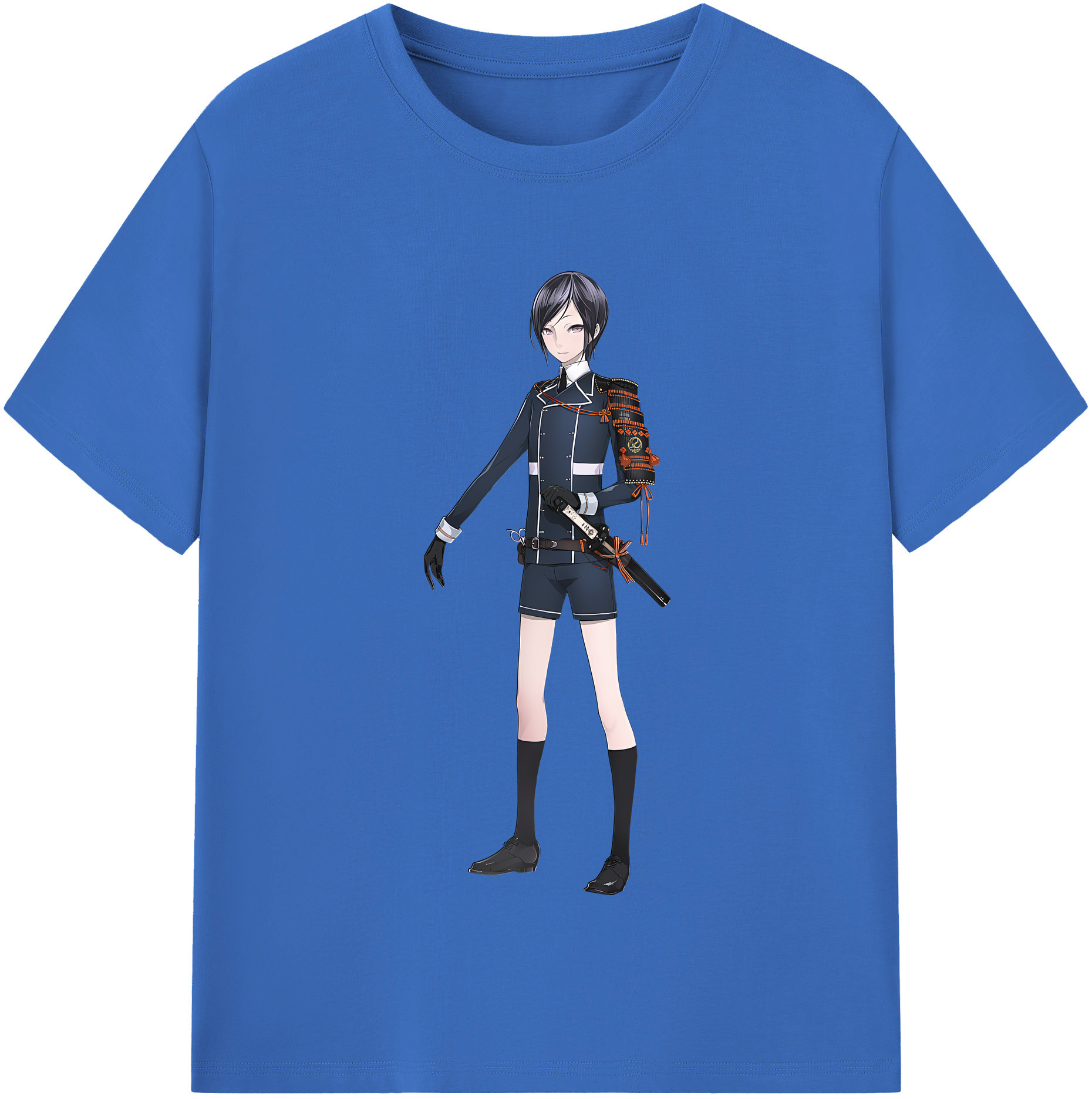 （画像用） 刀剣乱舞 Touken Ranbu 綿100％半袖Tシャツ（フロントプリント）
