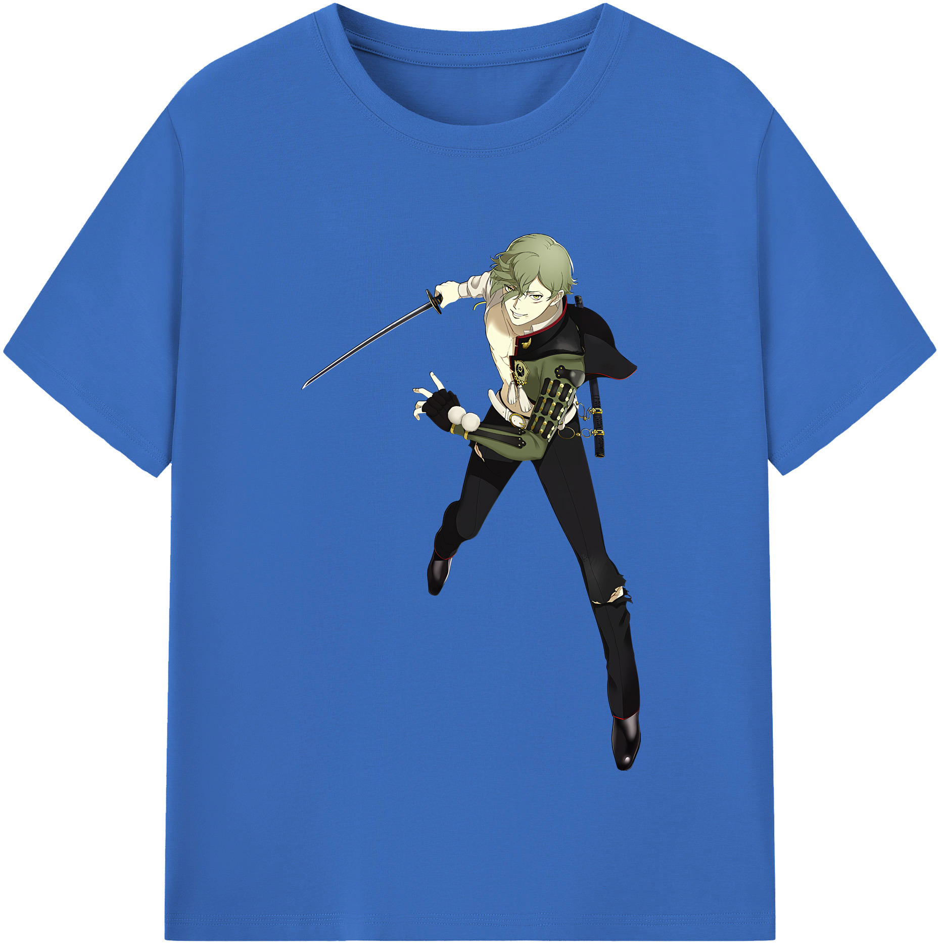 （画像用） 刀剣乱舞 Touken Ranbu 綿100％半袖Tシャツ（フロントプリント）
