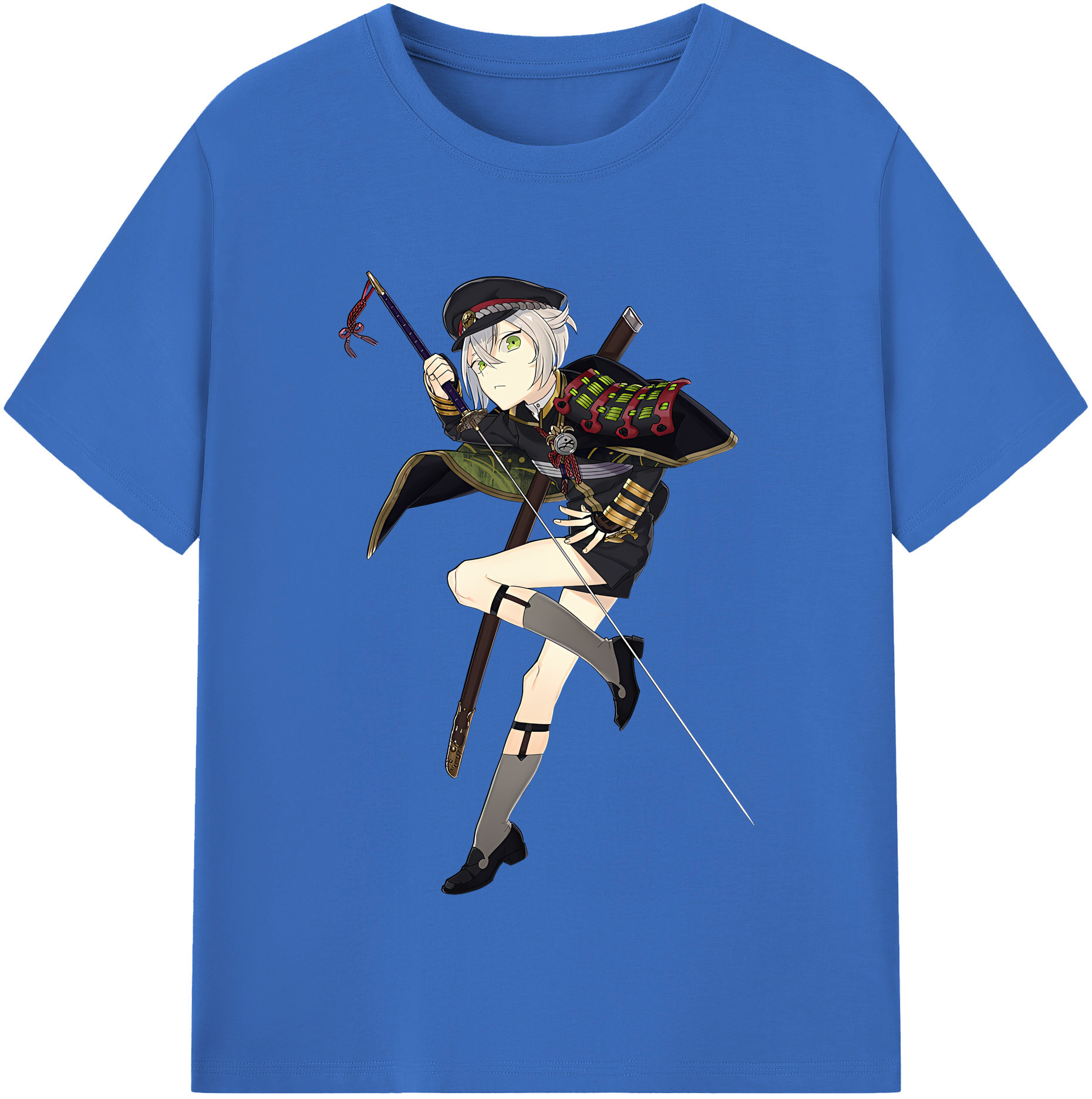 （画像用） 刀剣乱舞 Touken Ranbu 綿100％半袖Tシャツ（フロントプリント）