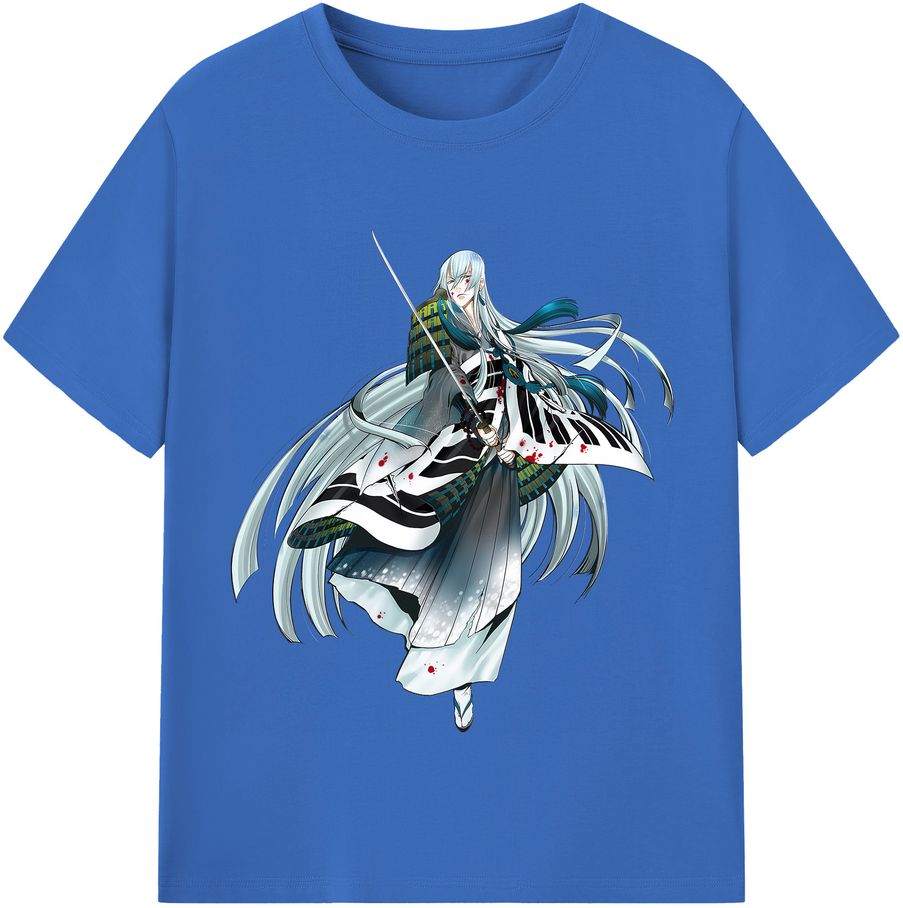 （画像用） 刀剣乱舞 Touken Ranbu 綿100％半袖Tシャツ（フロントプリント）