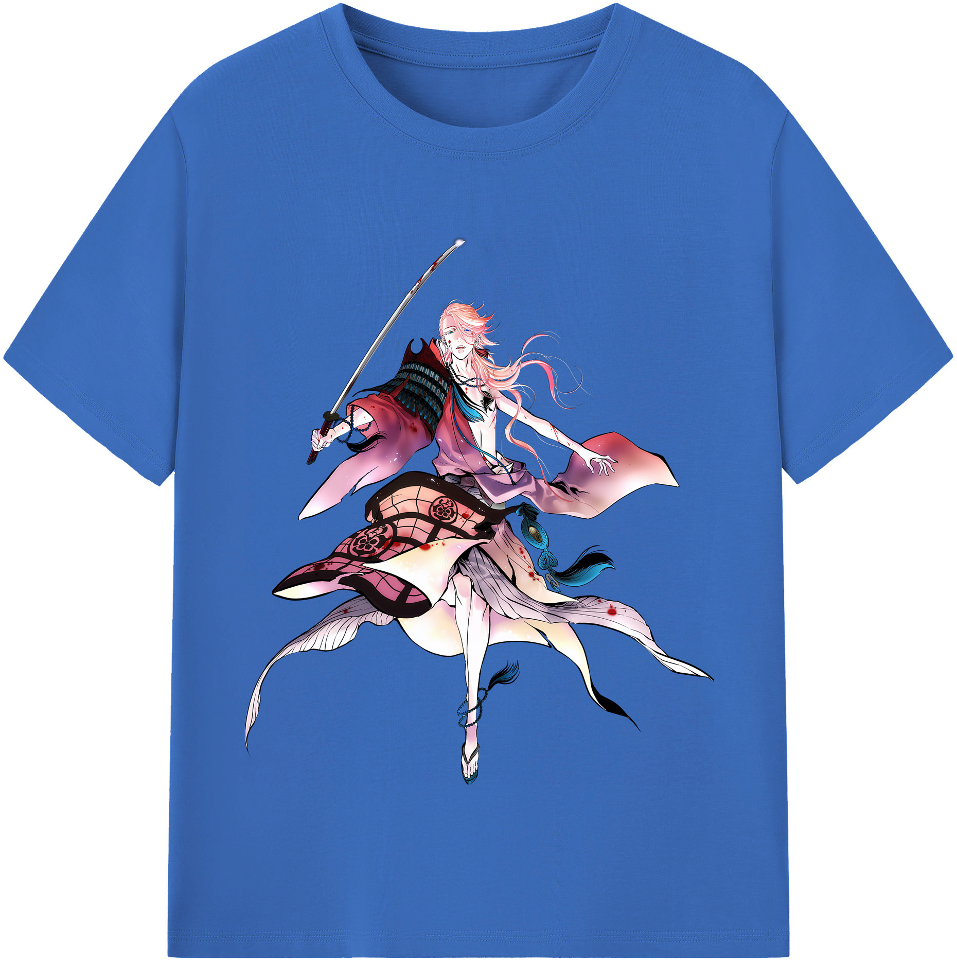 （画像用） 刀剣乱舞 Touken Ranbu 綿100％半袖Tシャツ（フロントプリント）
