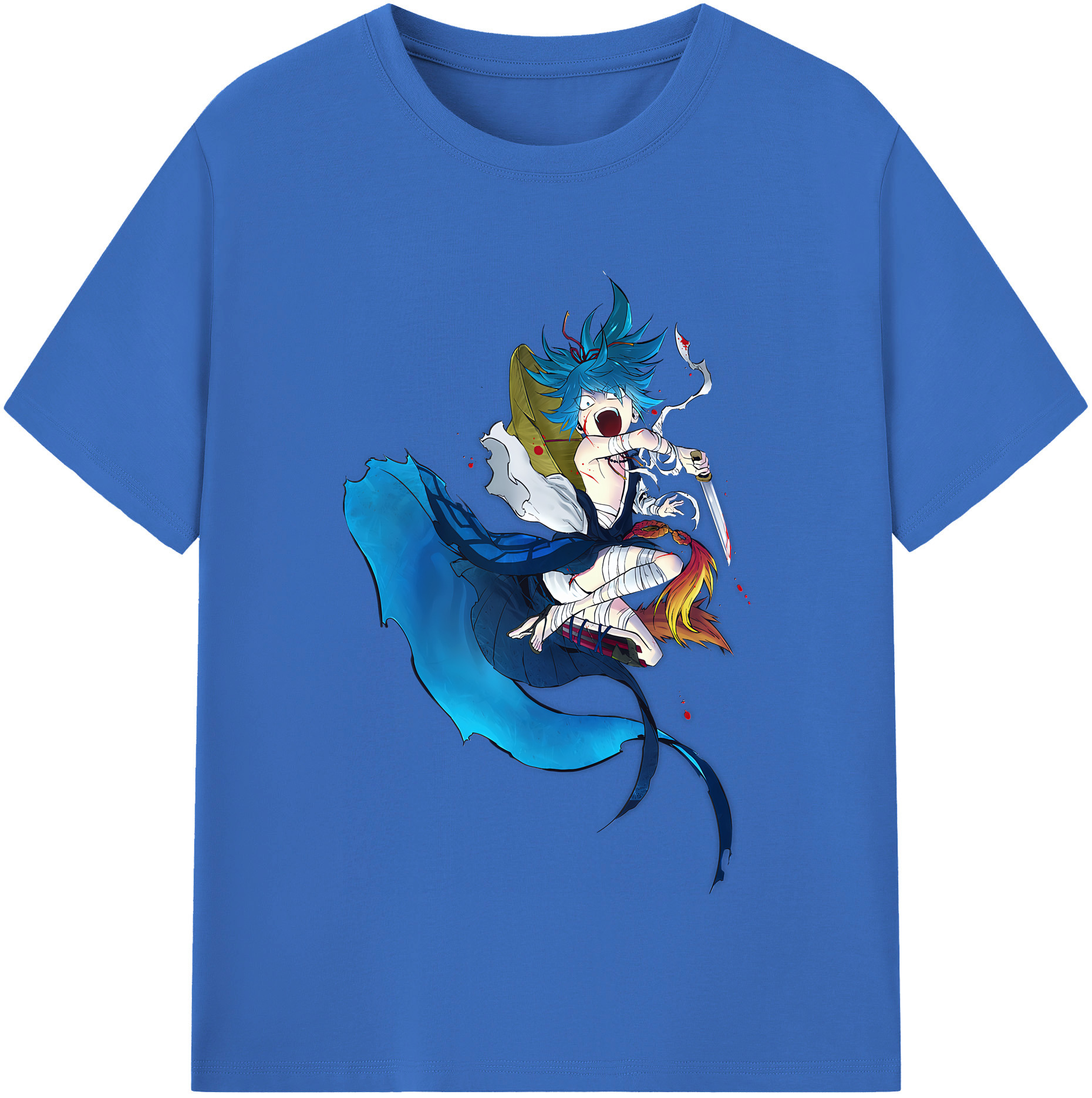 （画像用） 刀剣乱舞 Touken Ranbu 綿100％半袖Tシャツ（フロントプリント）