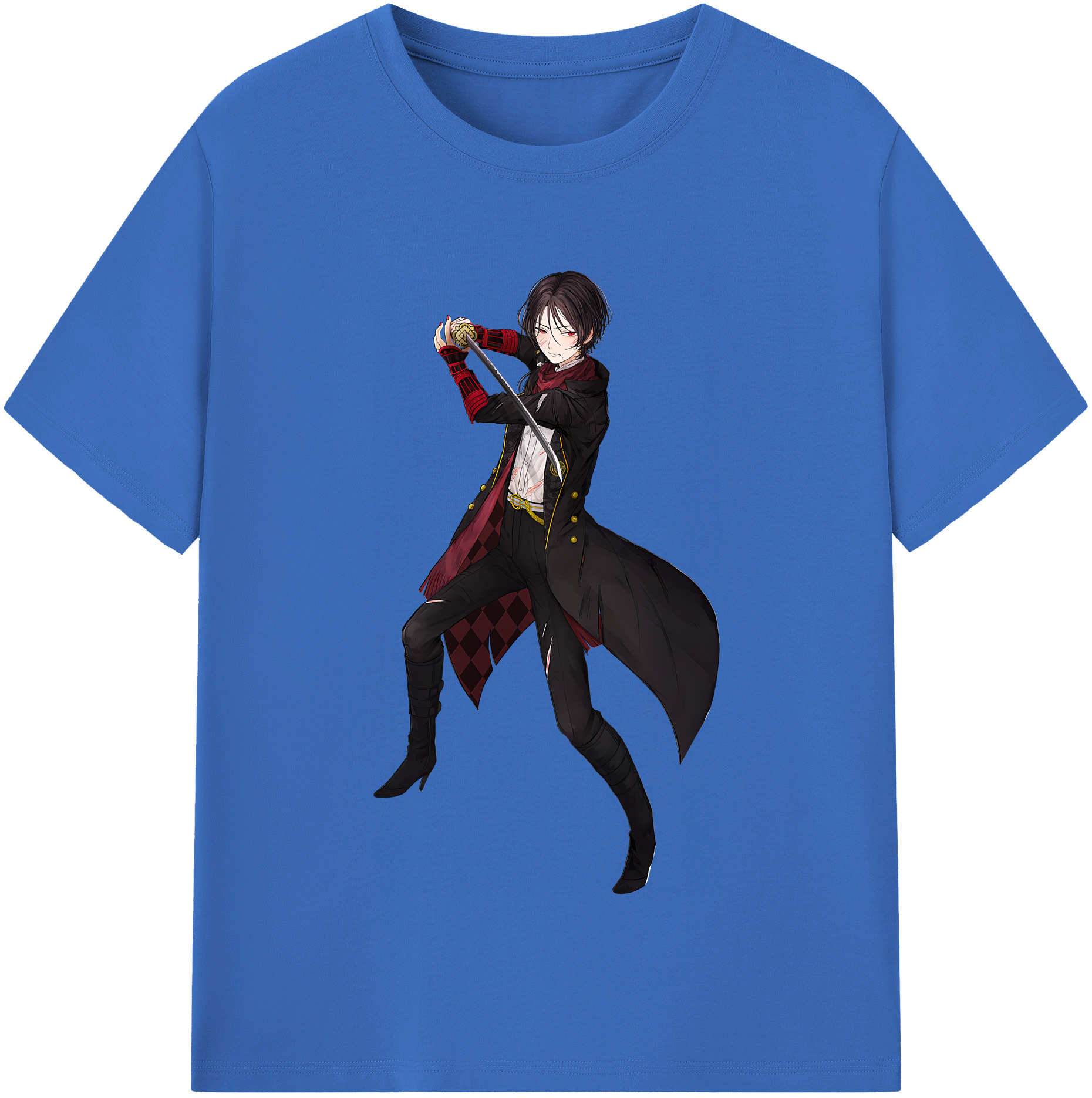 （画像用） 刀剣乱舞 Touken Ranbu 綿100％半袖Tシャツ（フロントプリント）