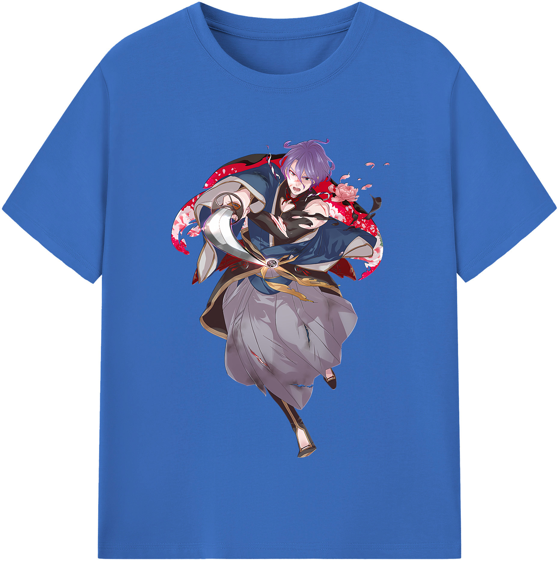 （画像用） 刀剣乱舞 Touken Ranbu 綿100％半袖Tシャツ（フロントプリント）