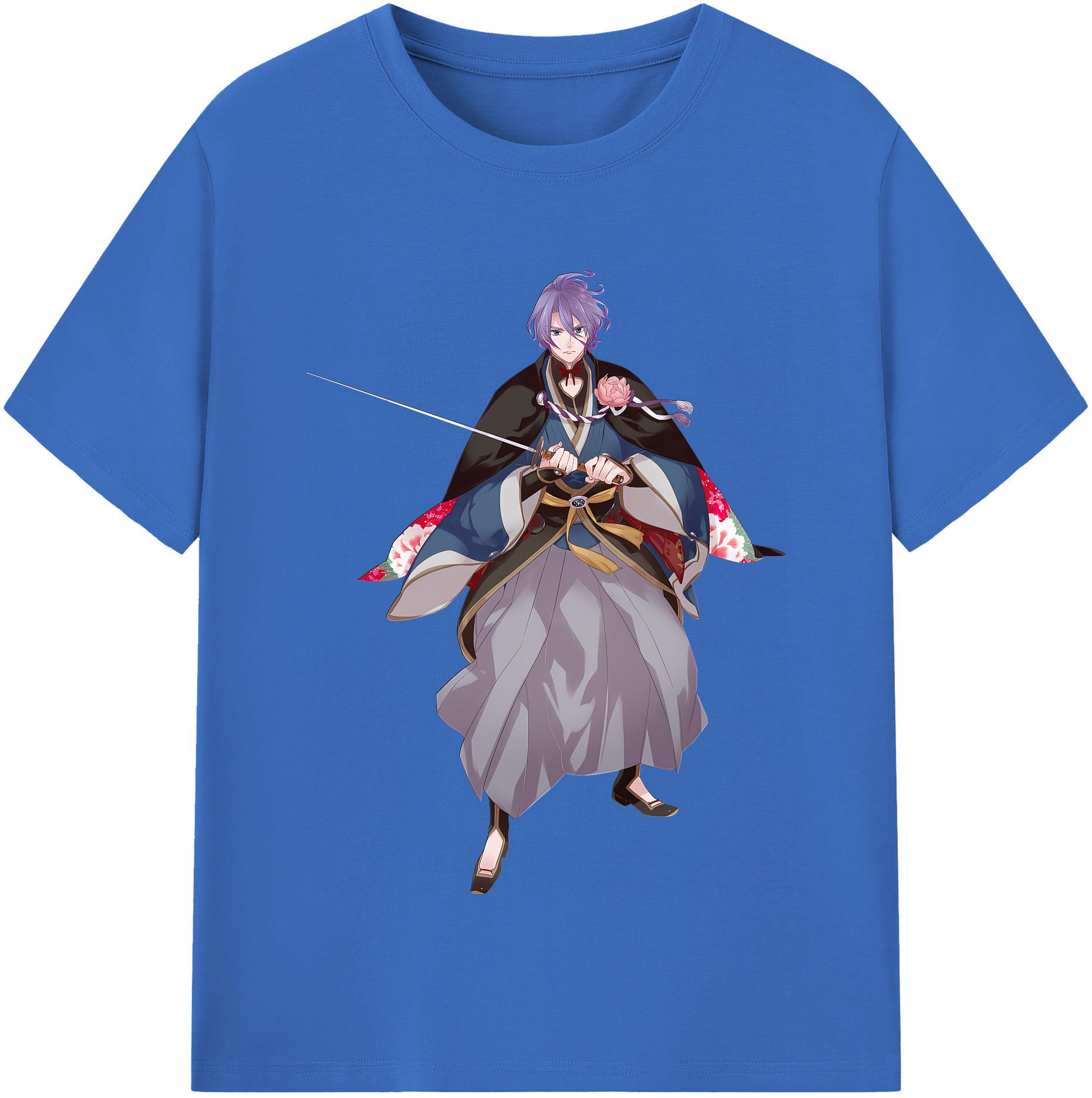 （画像用） 刀剣乱舞 Touken Ranbu 綿100％半袖Tシャツ（フロントプリント）