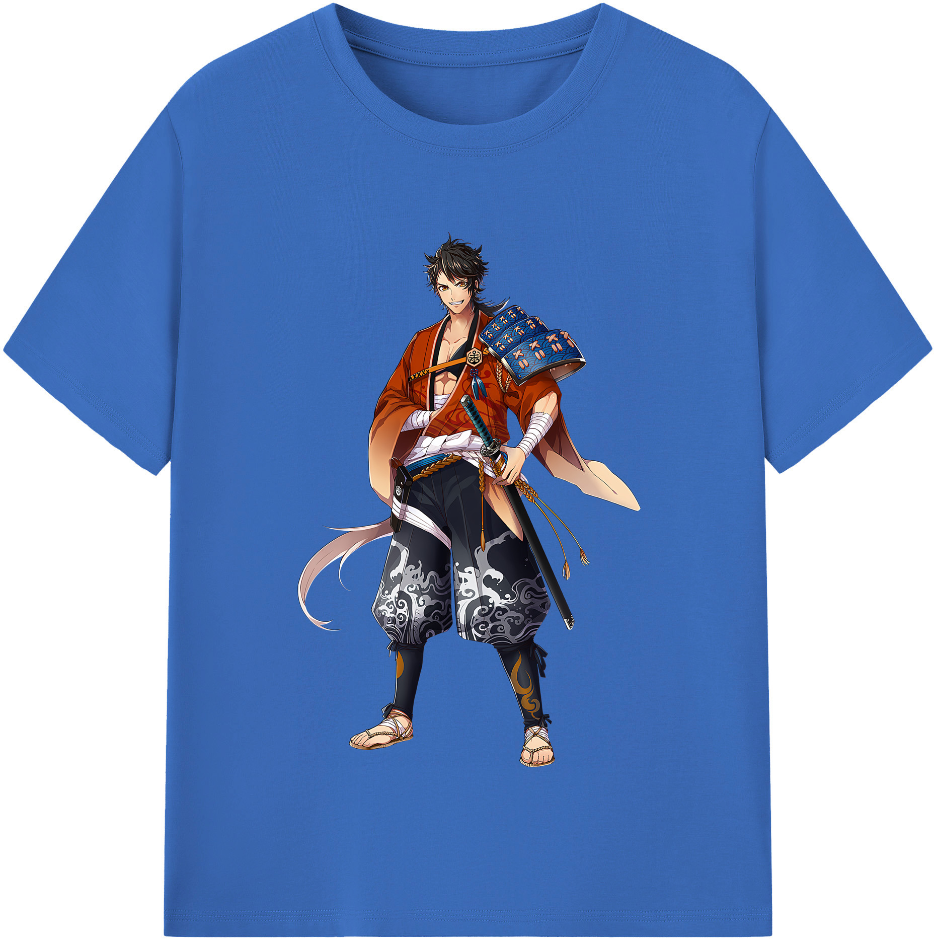 （画像用） 刀剣乱舞 Touken Ranbu 綿100％半袖Tシャツ（フロントプリント）