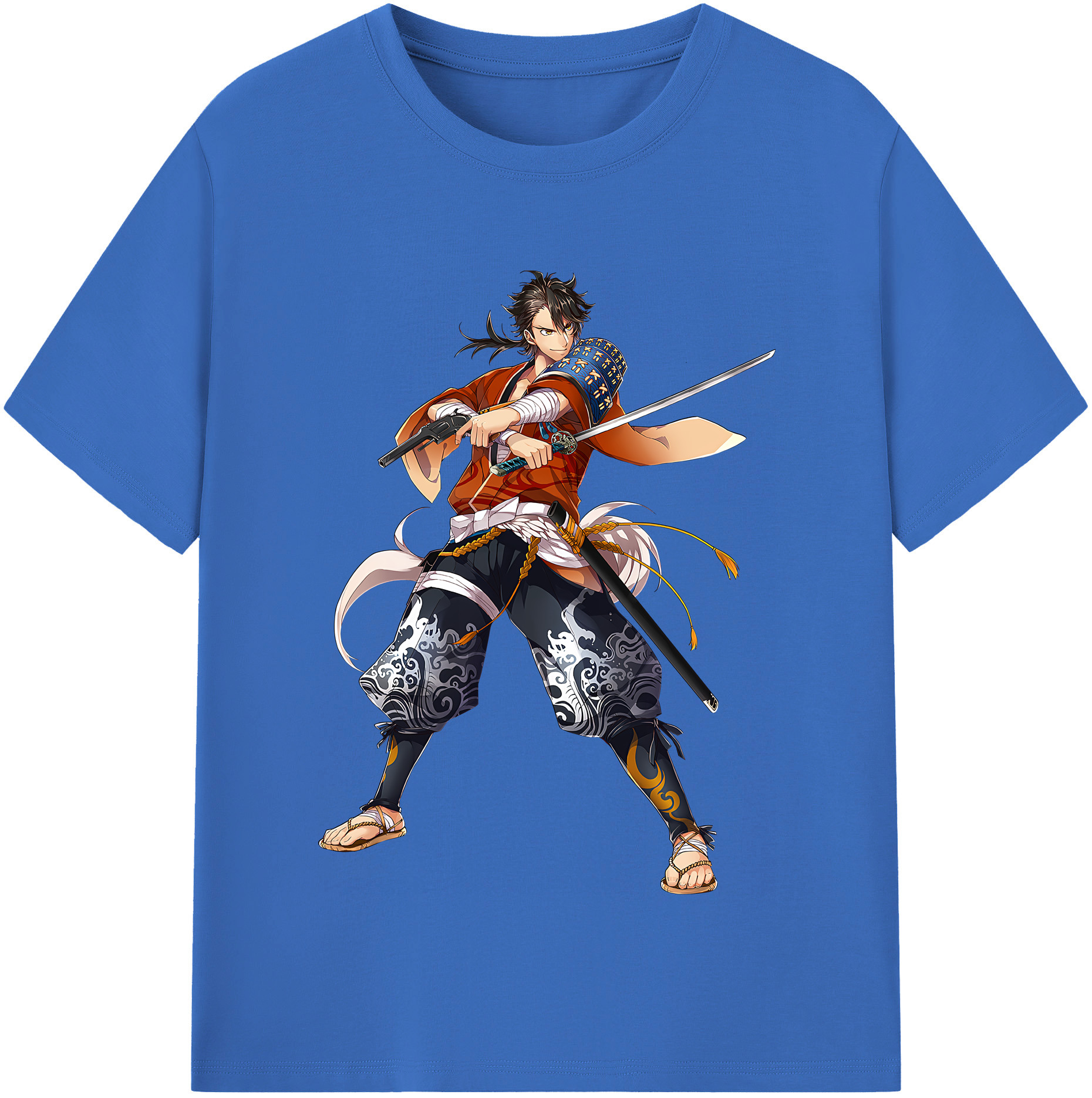 （画像用） 刀剣乱舞 Touken Ranbu 綿100％半袖Tシャツ（フロントプリント）