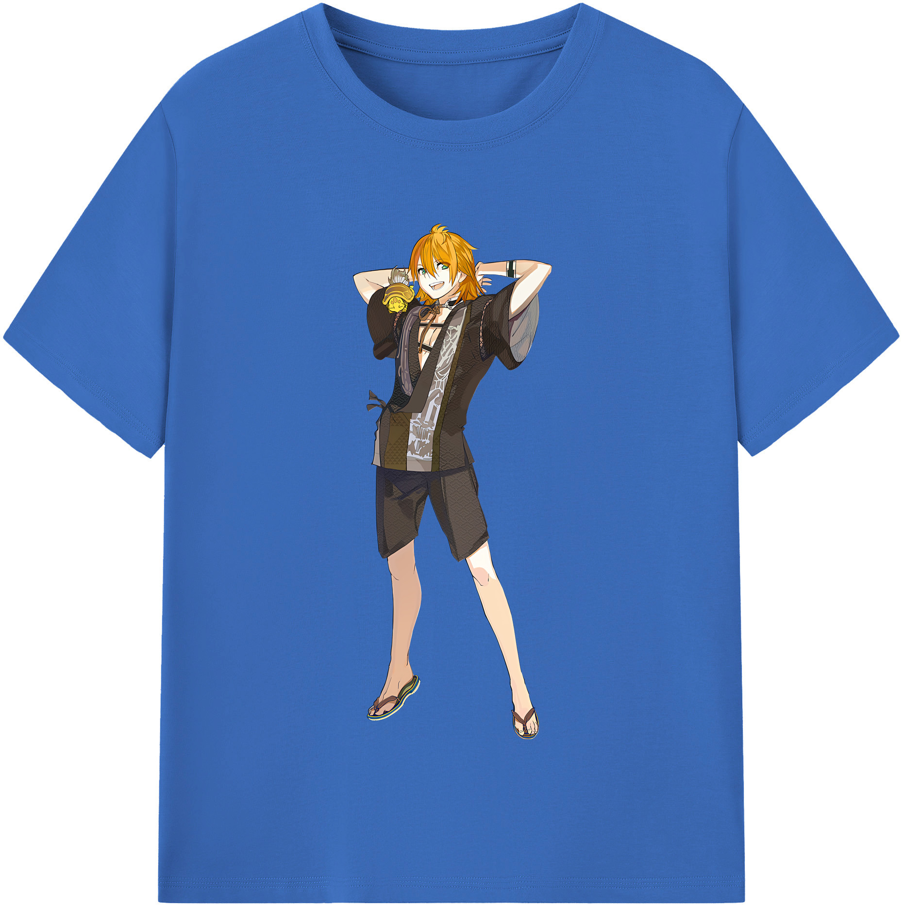 （画像用） 刀剣乱舞 Touken Ranbu 綿100％半袖Tシャツ（フロントプリント）