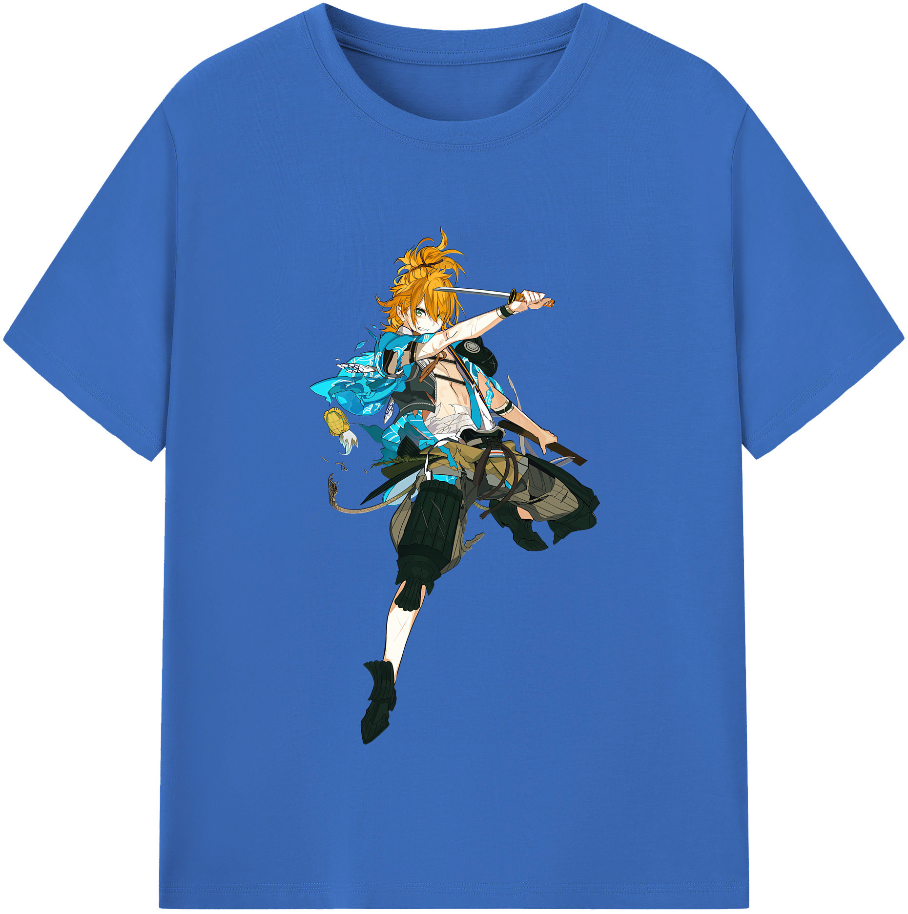 （画像用） 刀剣乱舞 Touken Ranbu 綿100％半袖Tシャツ（フロントプリント）