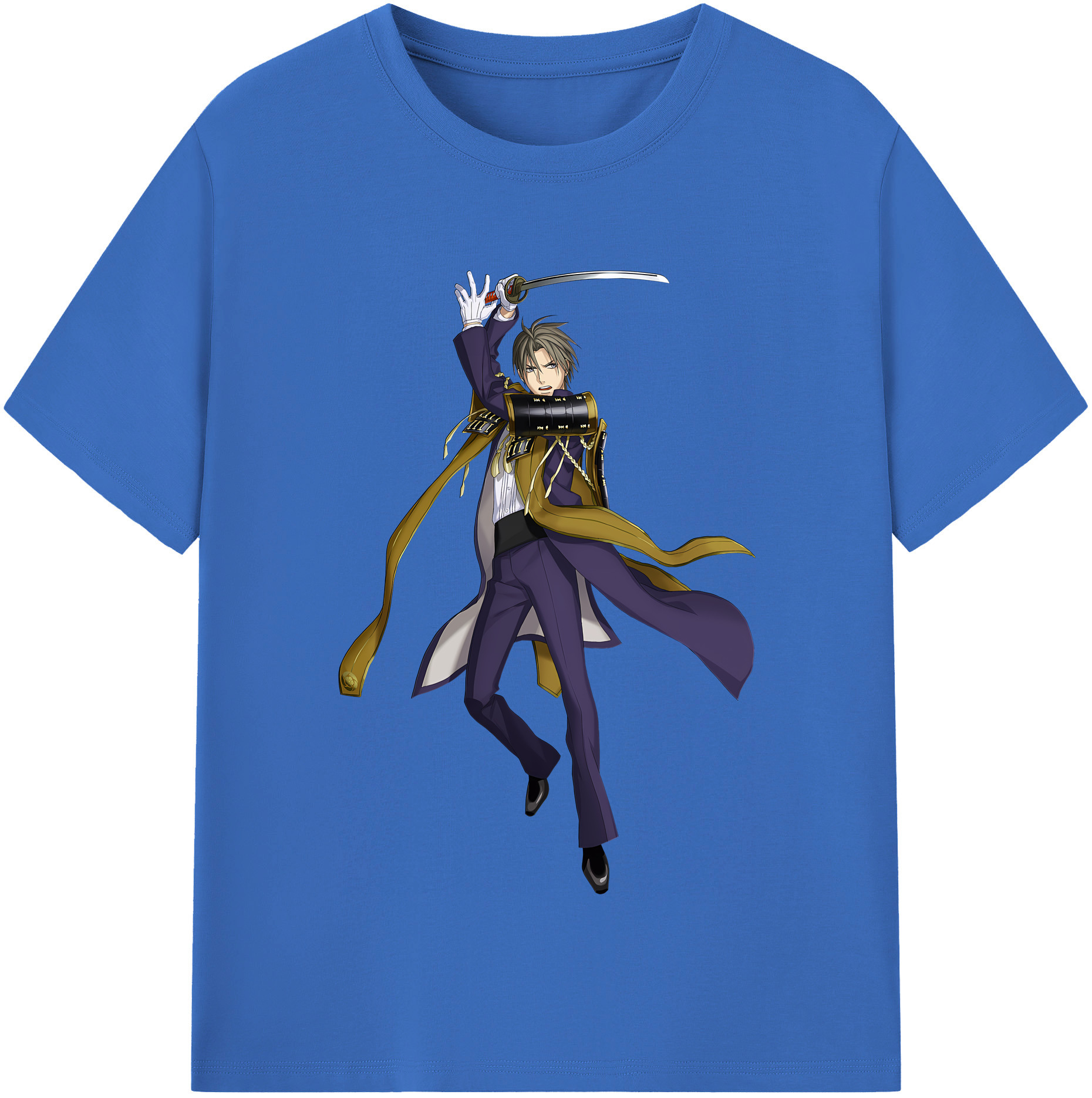 （画像用） 刀剣乱舞 Touken Ranbu 綿100％半袖Tシャツ（フロントプリント）