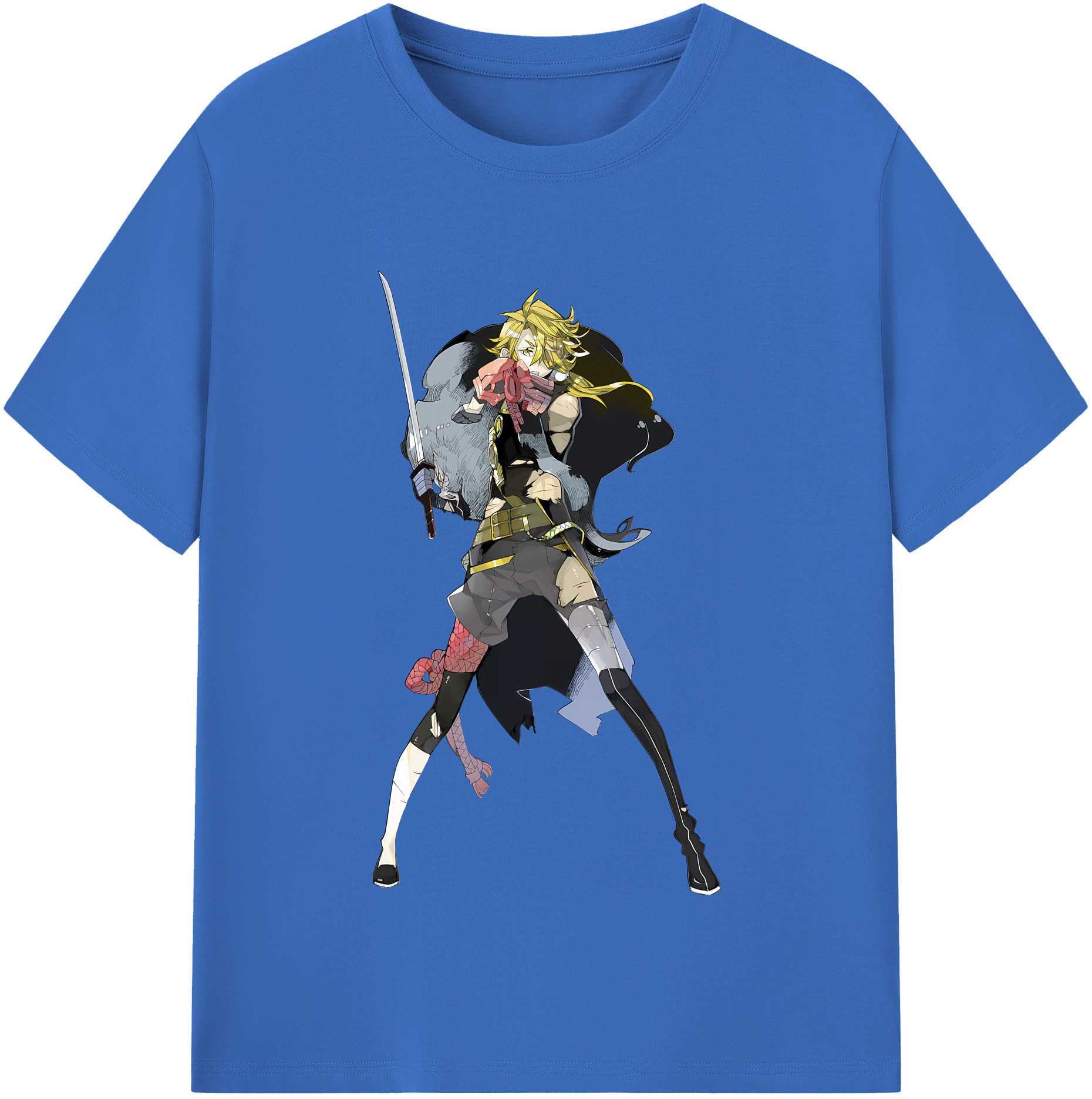 （画像用） 刀剣乱舞 Touken Ranbu 綿100％半袖Tシャツ（フロントプリント）