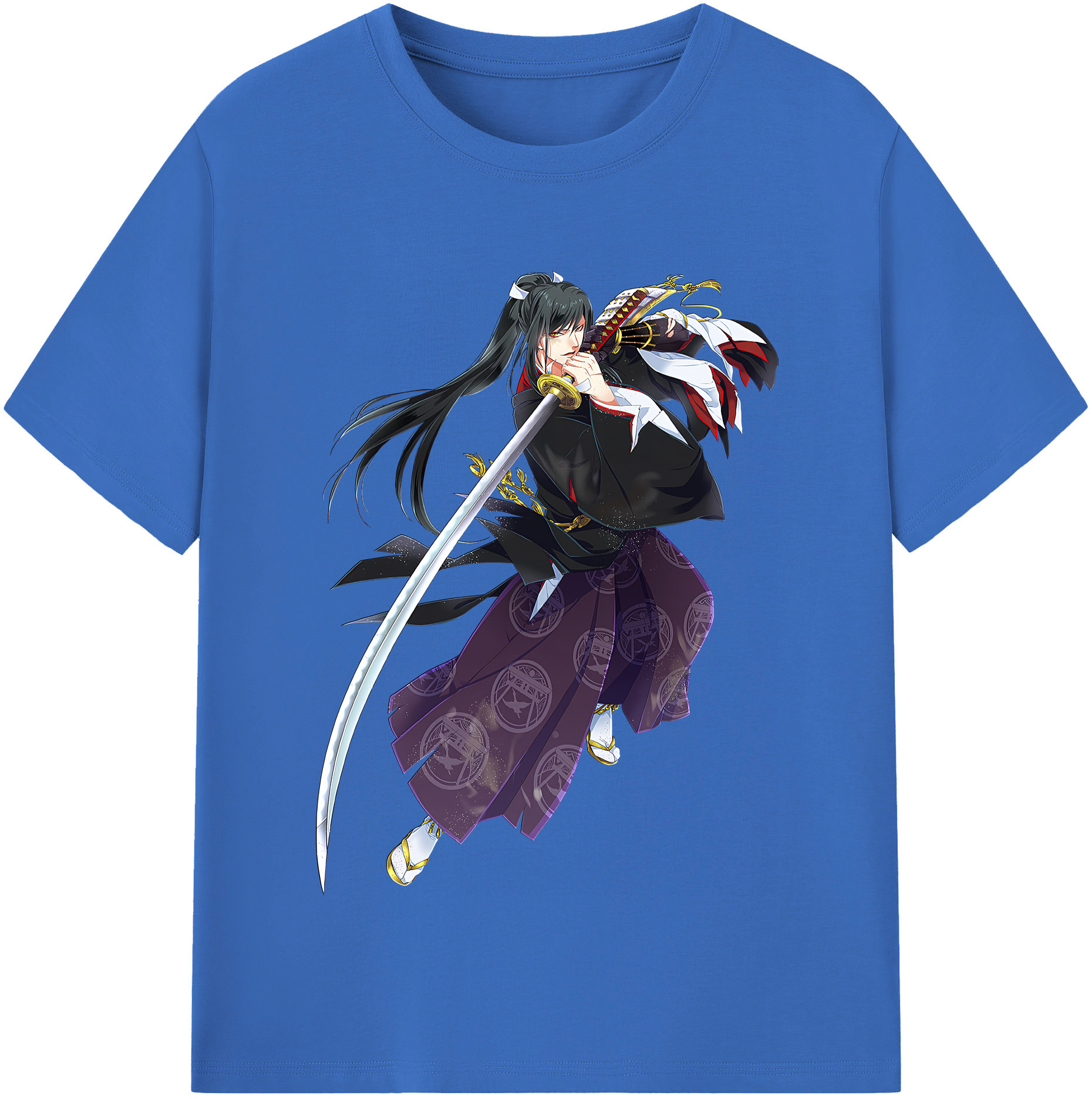 （画像用） 刀剣乱舞 Touken Ranbu 綿100％半袖Tシャツ（フロントプリント）