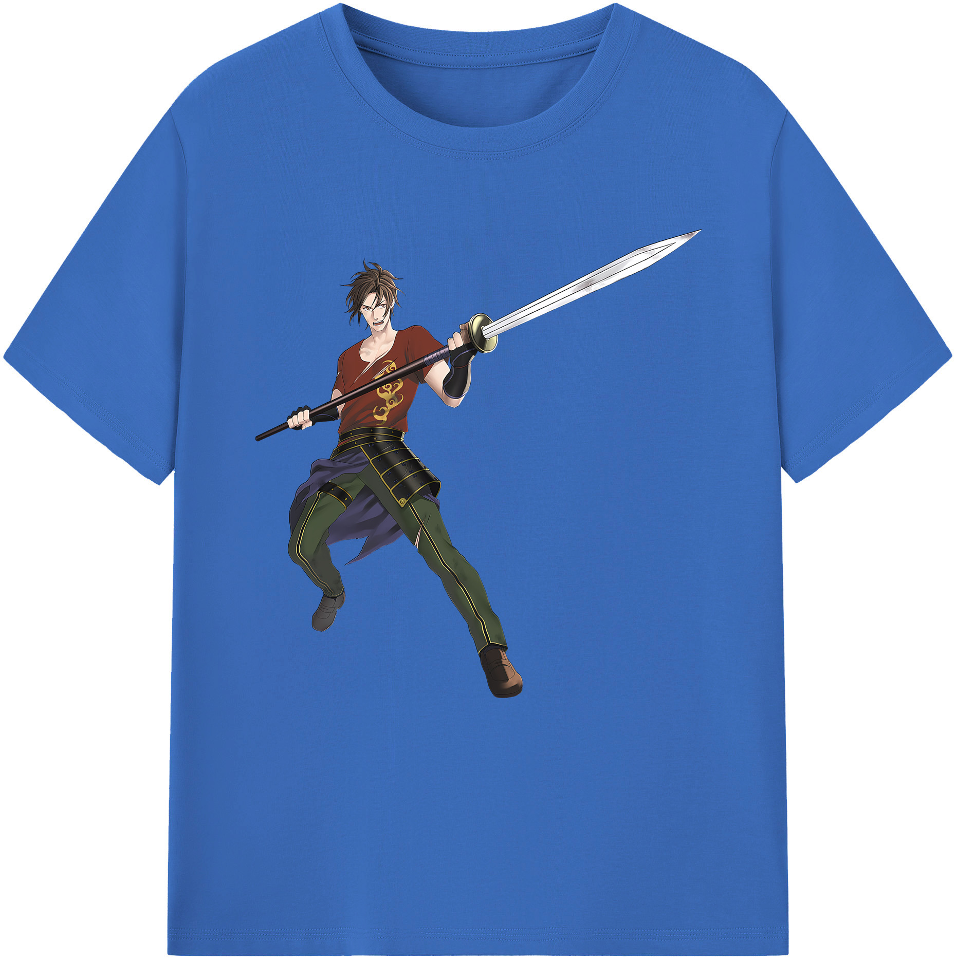 （画像用） 刀剣乱舞 Touken Ranbu 綿100％半袖Tシャツ（フロントプリント）