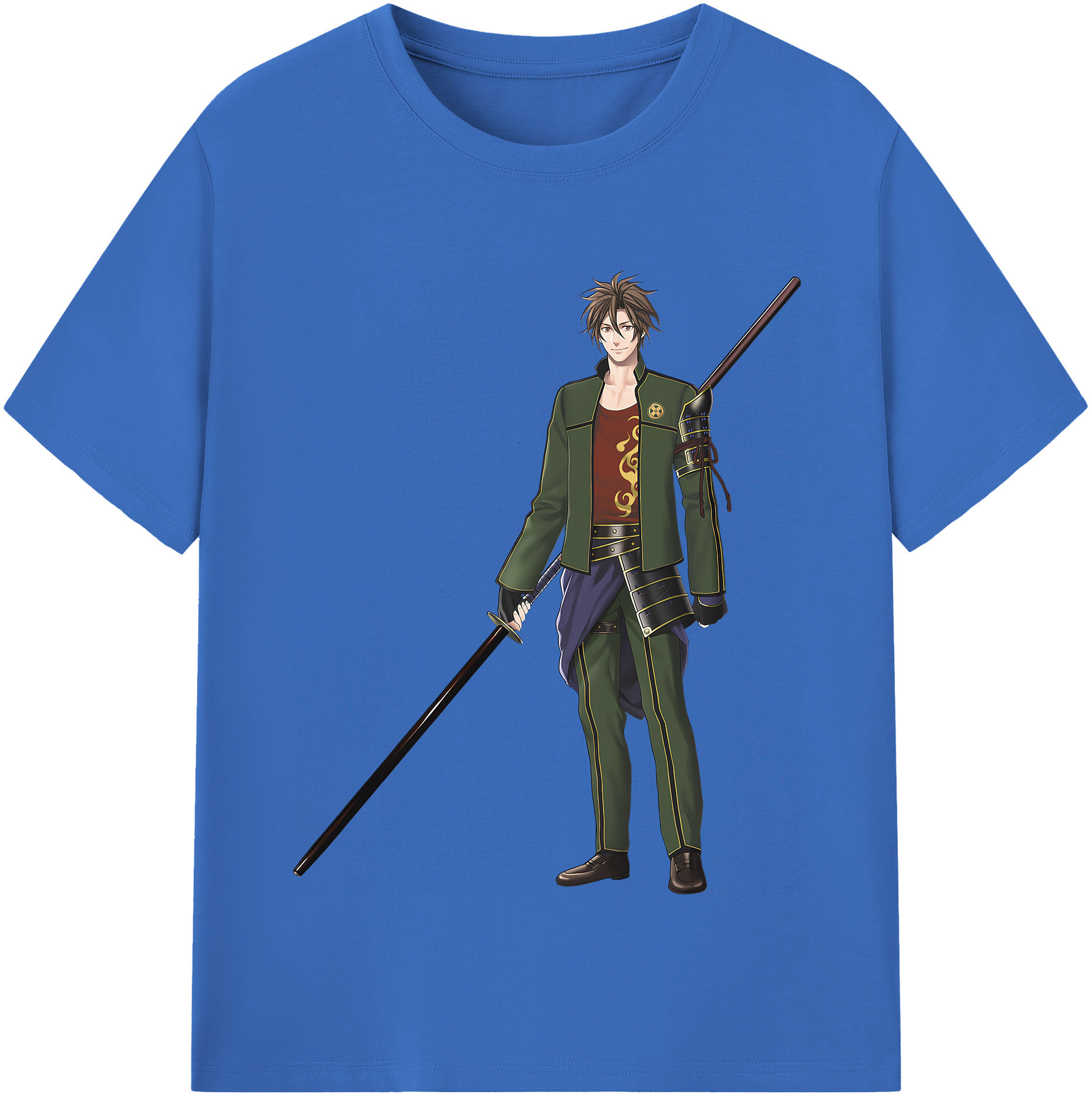 （画像用） 刀剣乱舞 Touken Ranbu 綿100％半袖Tシャツ（フロントプリント）