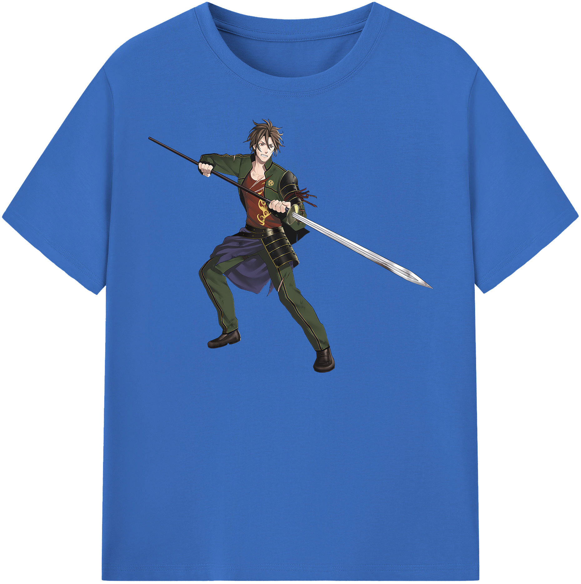 （画像用） 刀剣乱舞 Touken Ranbu 綿100％半袖Tシャツ（フロントプリント）