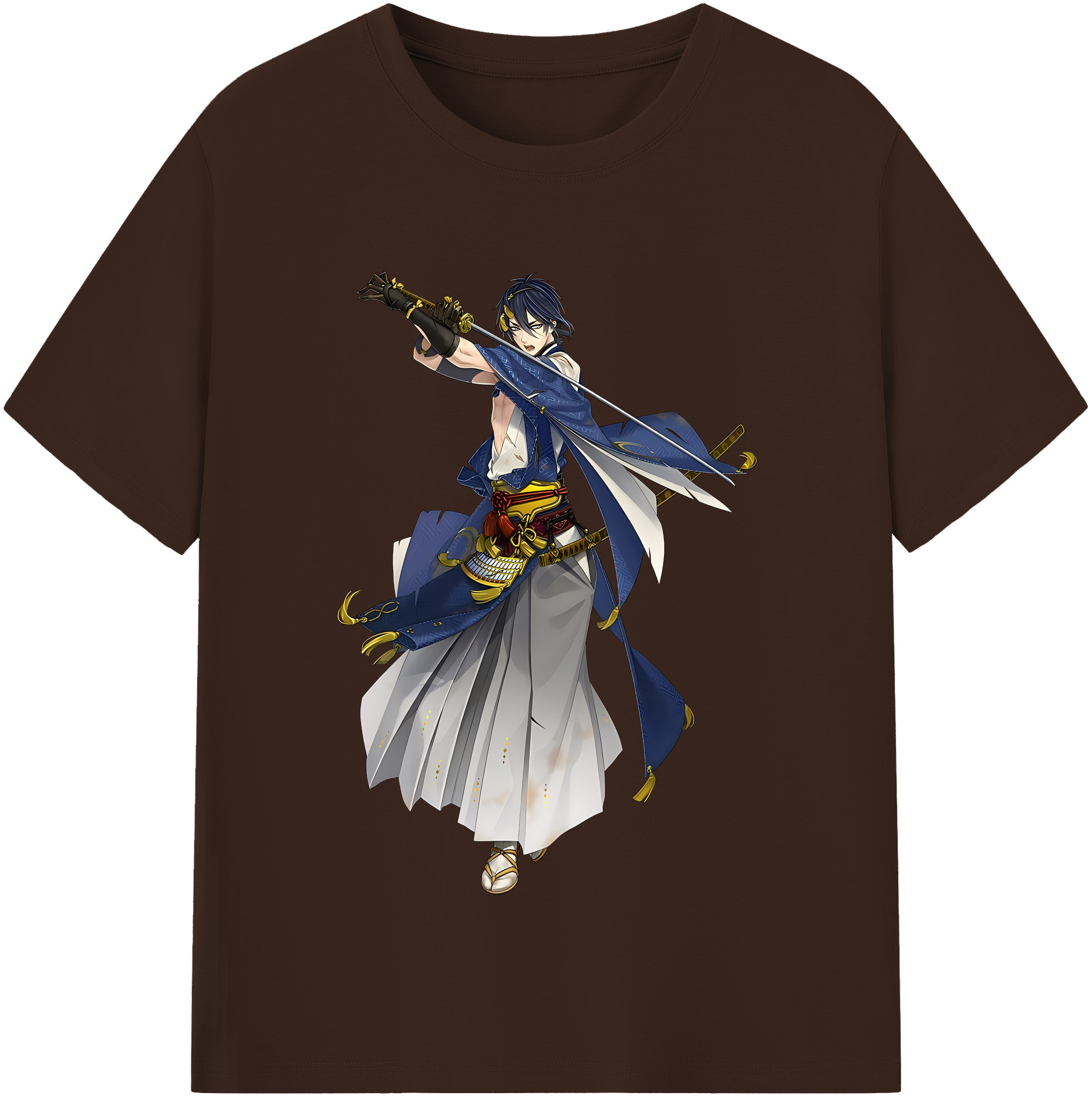 （画像用） 刀剣乱舞 Touken Ranbu 綿100％半袖Tシャツ（フロントプリント）