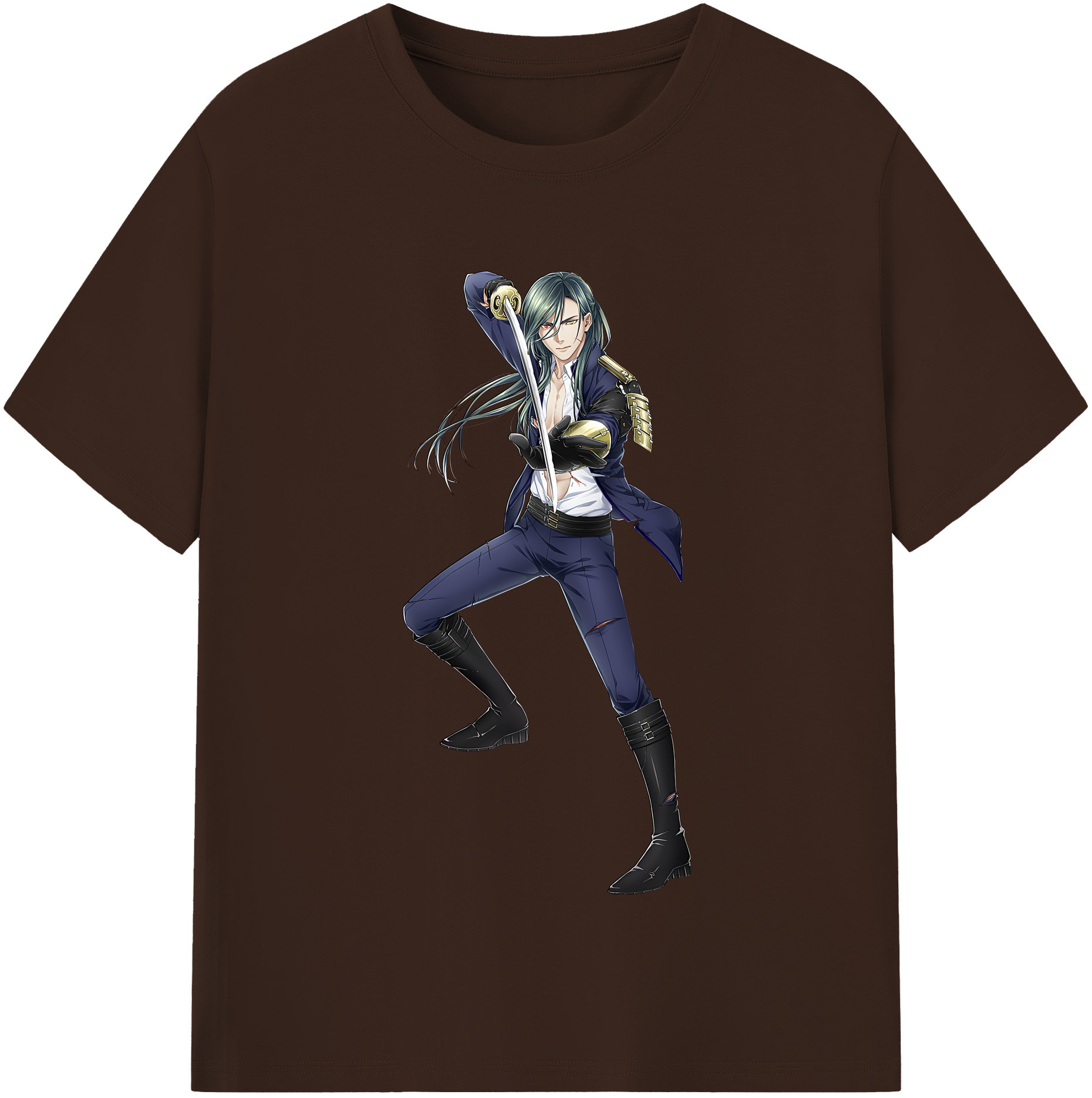 （画像用） 刀剣乱舞 Touken Ranbu 綿100％半袖Tシャツ（フロントプリント）