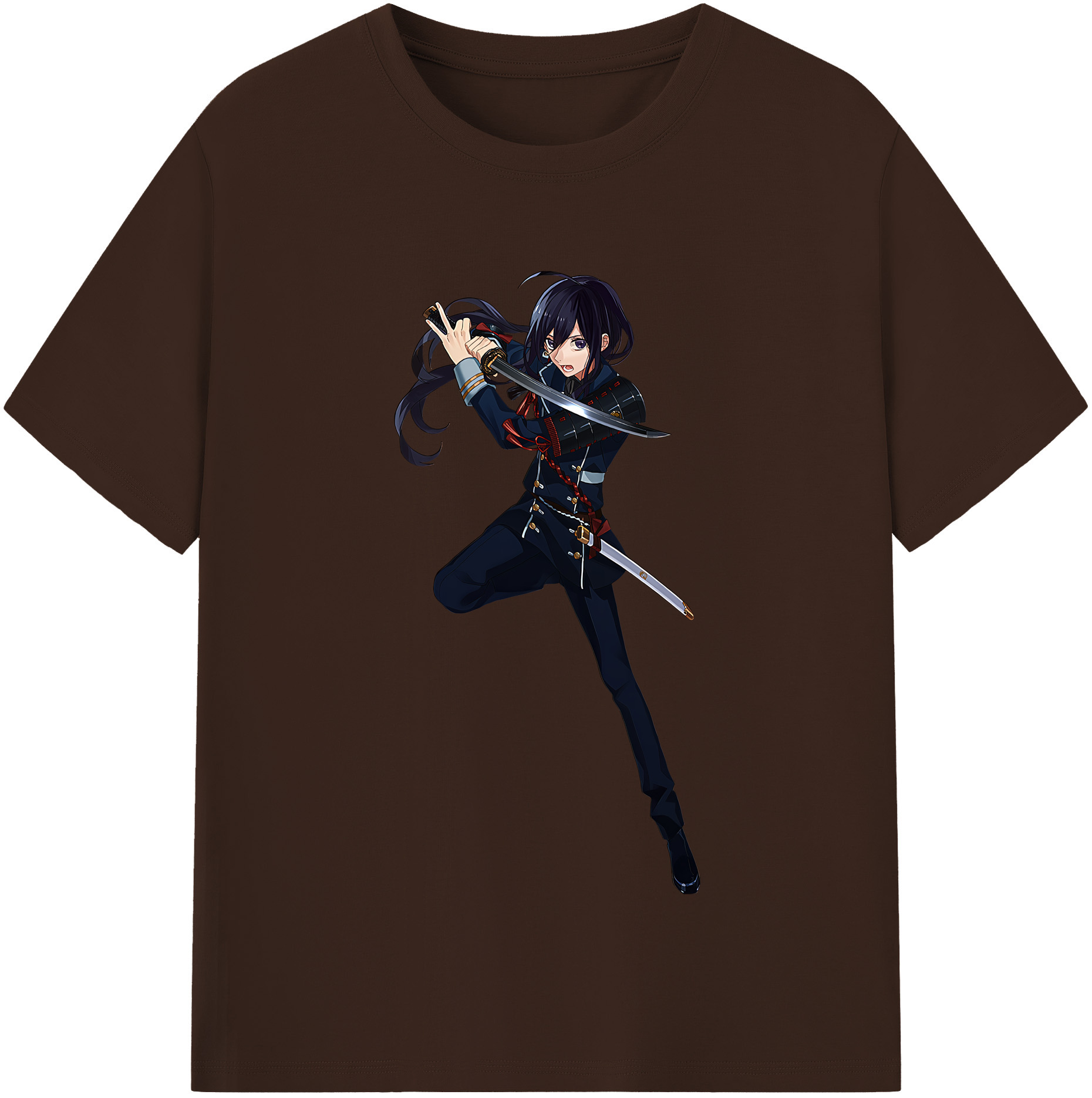 （画像用） 刀剣乱舞 Touken Ranbu 綿100％半袖Tシャツ（フロントプリント）
