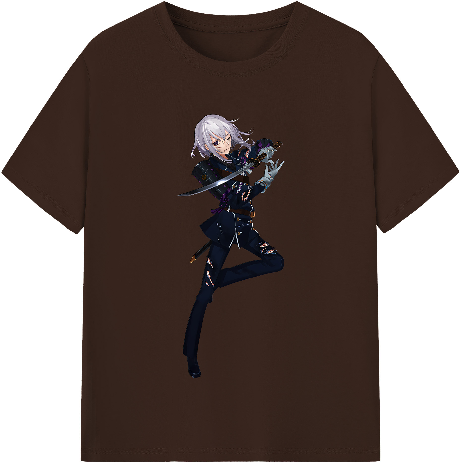 （画像用） 刀剣乱舞 Touken Ranbu 綿100％半袖Tシャツ（フロントプリント）