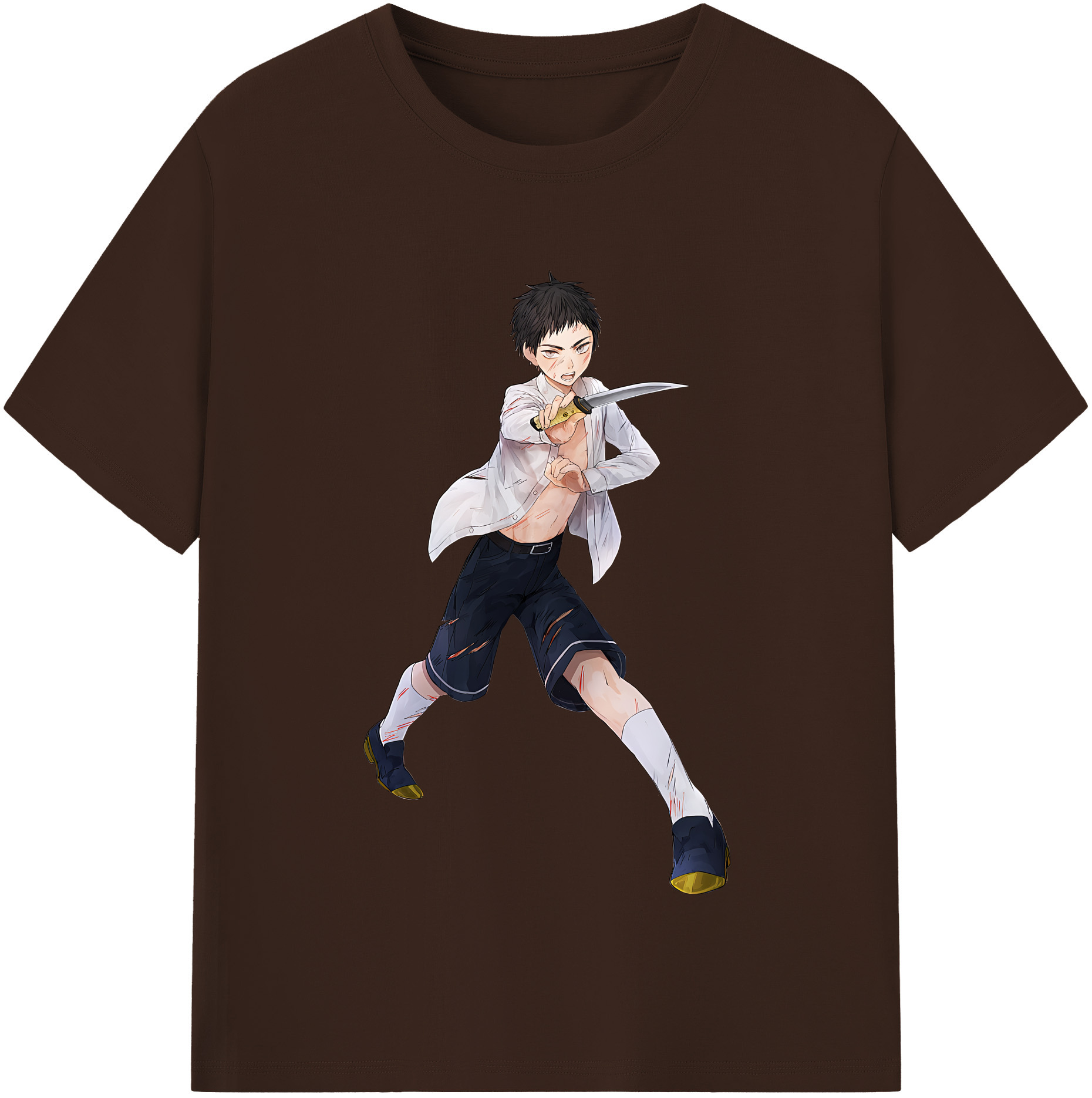 （画像用） 刀剣乱舞 Touken Ranbu 綿100％半袖Tシャツ（フロントプリント）
