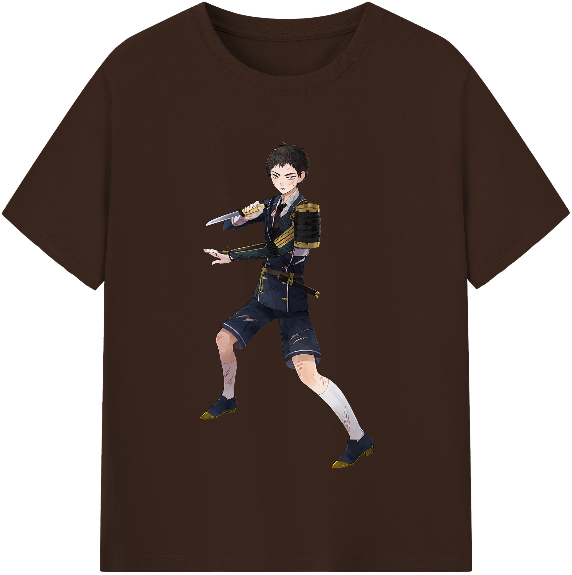 （画像用） 刀剣乱舞 Touken Ranbu 綿100％半袖Tシャツ（フロントプリント）