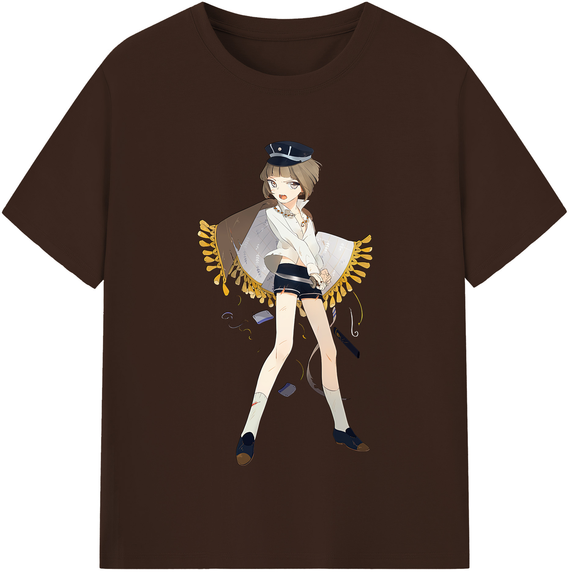 （画像用） 刀剣乱舞 Touken Ranbu 綿100％半袖Tシャツ（フロントプリント）