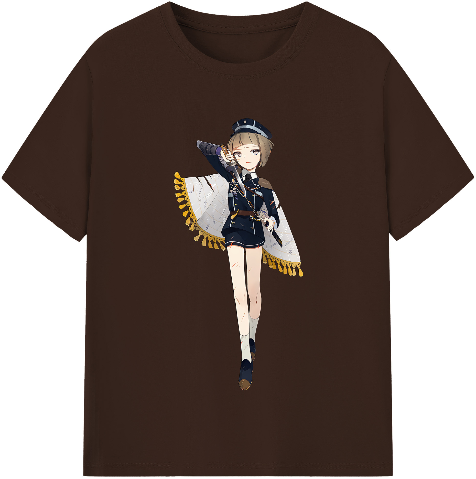 （画像用） 刀剣乱舞 Touken Ranbu 綿100％半袖Tシャツ（フロントプリント）